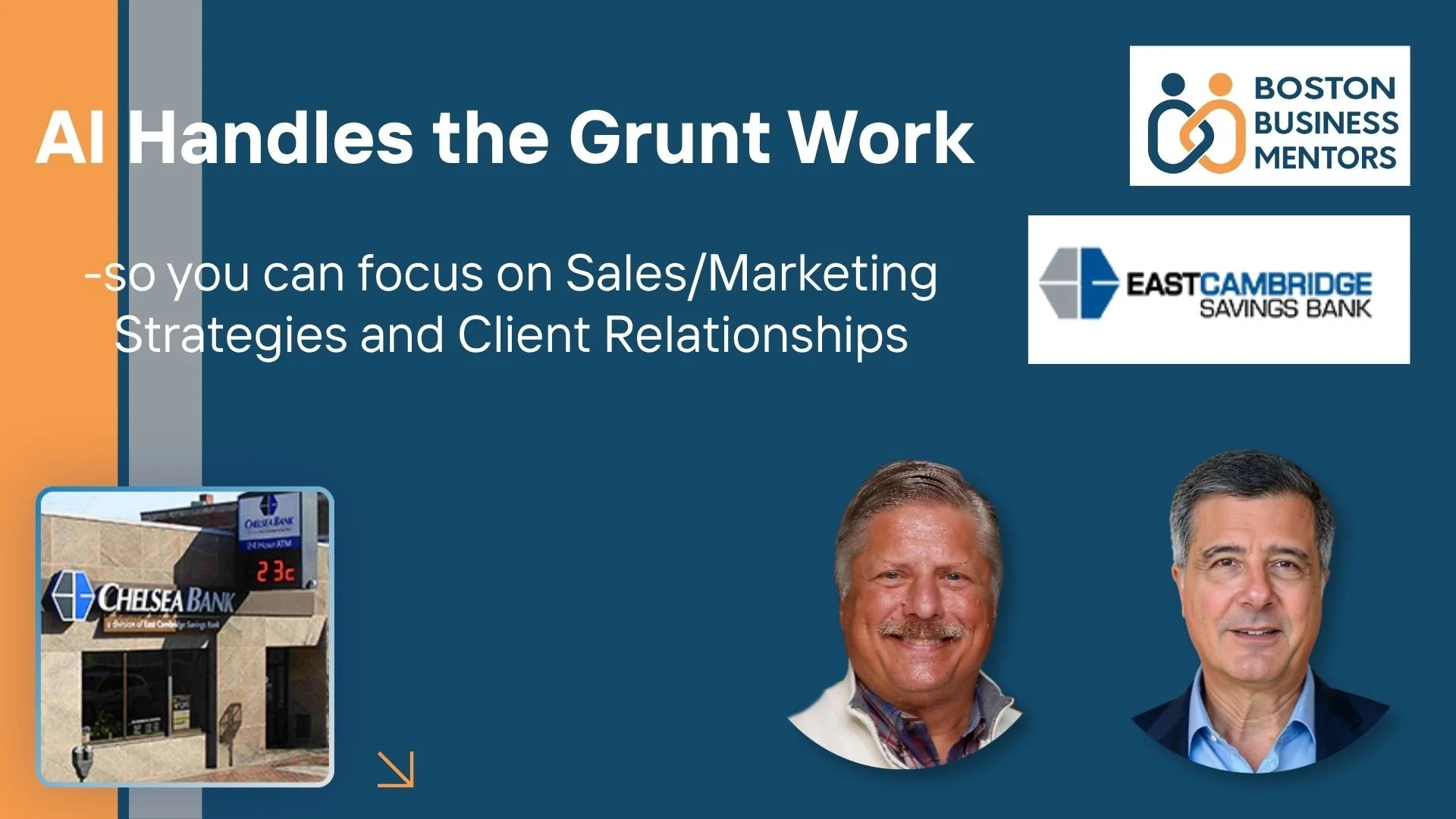 AI Handles the Grunt work so you can focus on Sales/Marketing Strategies and Client Relationships. - Special Event