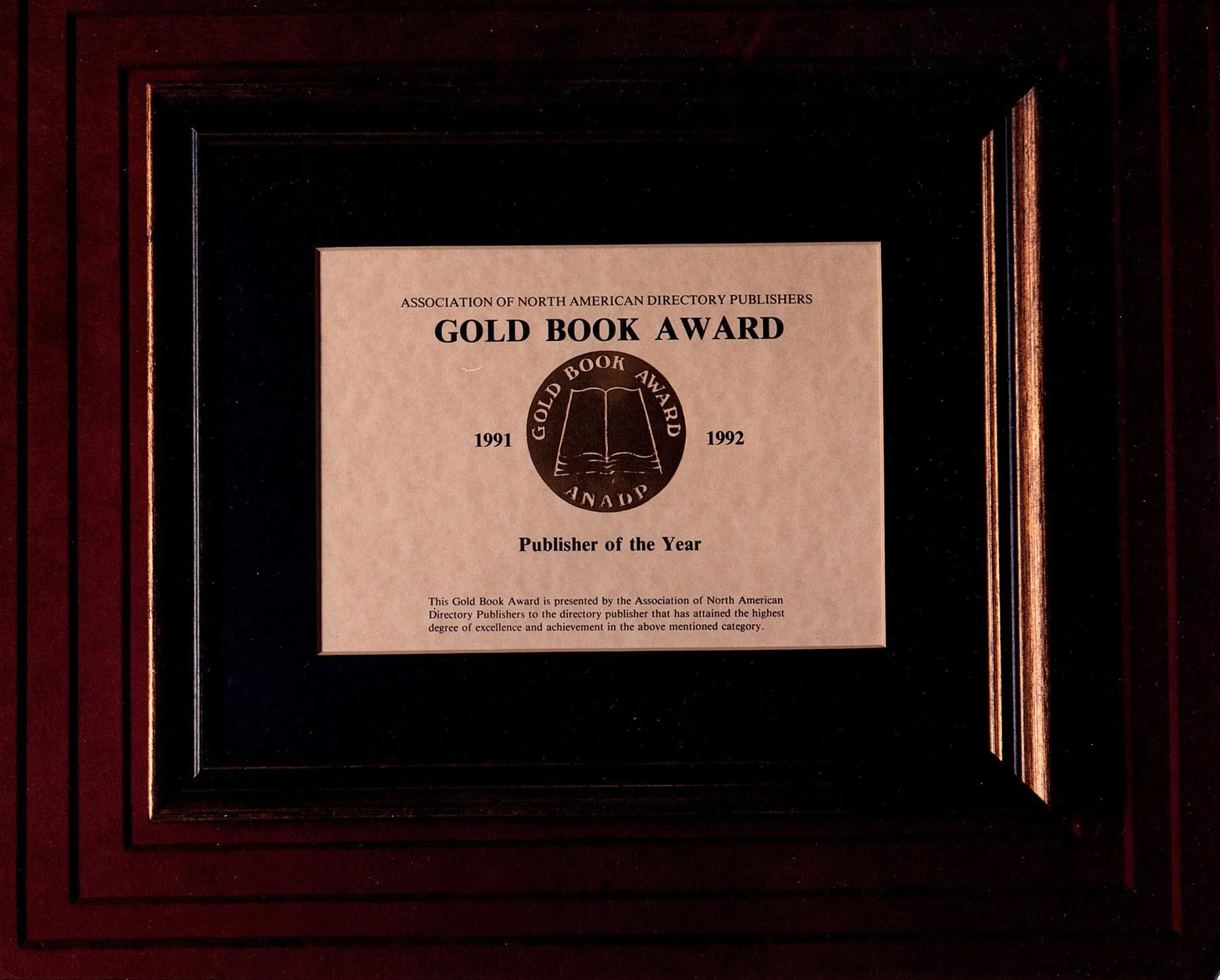 Each and every year Feist would win Gold Book Awards for best radio and marketing ad, best cover design, best community pages and more, totaling 14.