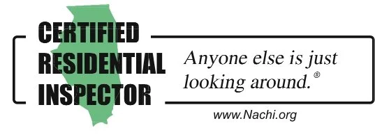 Certified Residential Home Inspector logo serving the Chicago suburbs.