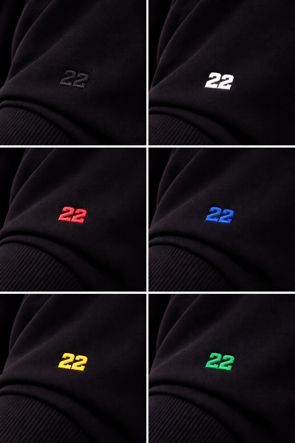 Custom Embroidered Number Add-On