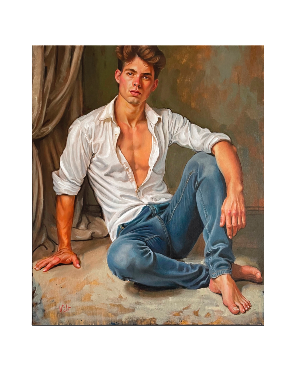 Casually Overcoming Slight Discomfort