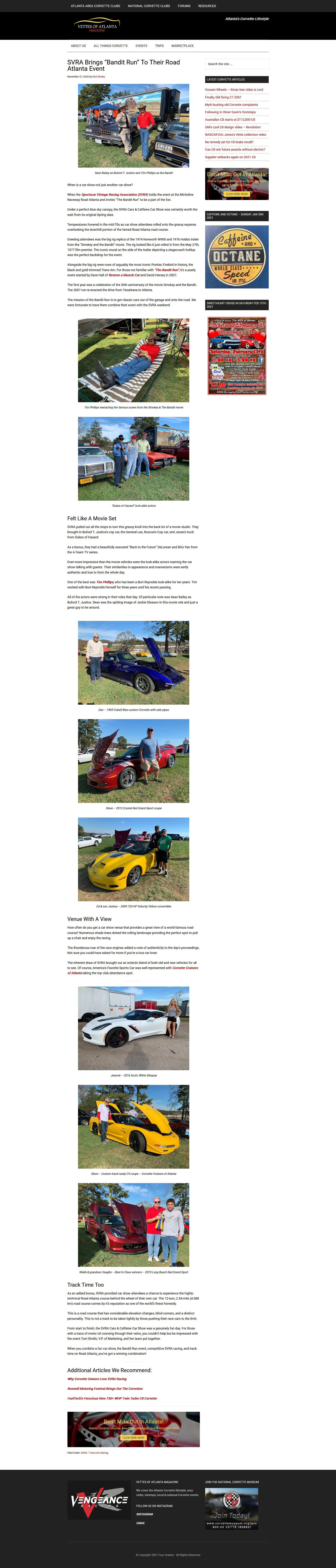svra brings “bandit Run” to their atlanta event