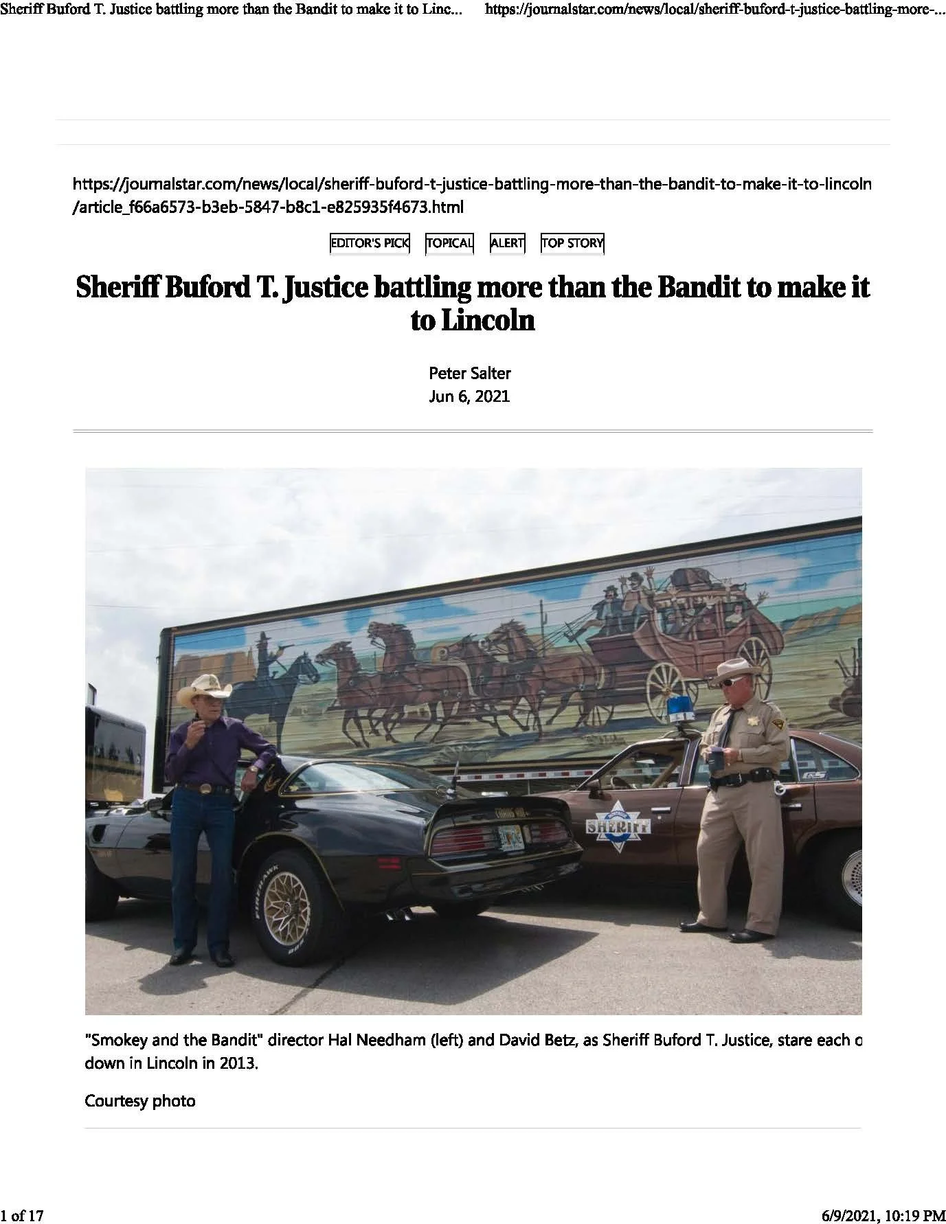 Sheriff Buford T. Justice battling more than the Bandit to make it to Lincoln _ Local _ journalstar_Page_01.jpg