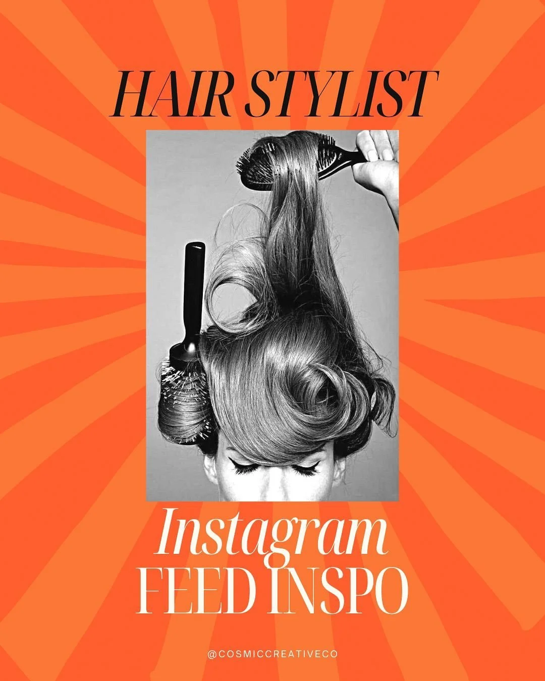 Looking for fresh inspo for your hair stylist Instagram feed? 👀

Here are two directions I&rsquo;m loving right now:
✨ Dark + Moody &rarr; Elevated, editorial vibes with depth + drama. Perfect for stylists who want to attract luxury clients and stan