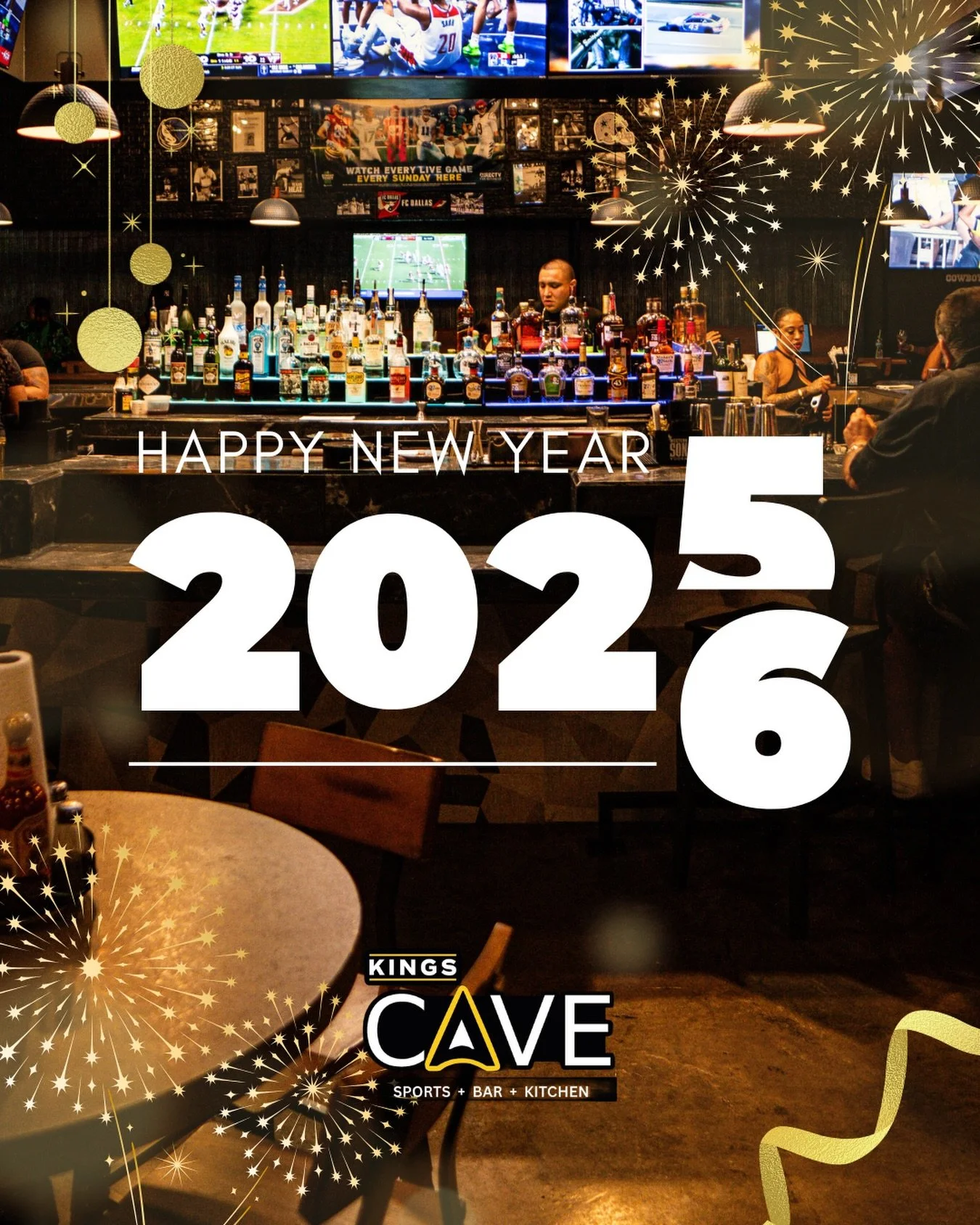 Cheers to 2026 🥂 Thank you to everyone who supported our opening in 2025 and continues to support local, family-owned businesses.

We&rsquo;re just getting started 🍻

#newyear #2026 #dallasrestaurants #sportsbar #localbusiness