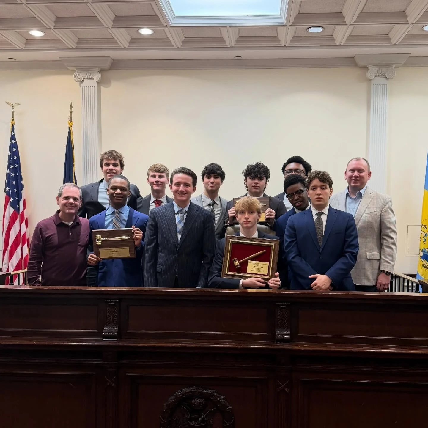 Congratulations to the Roman Mock Trial A Team on capturing its 12th City Championship in the last 13 years. An incredible accomplishment! 

#rchs1890