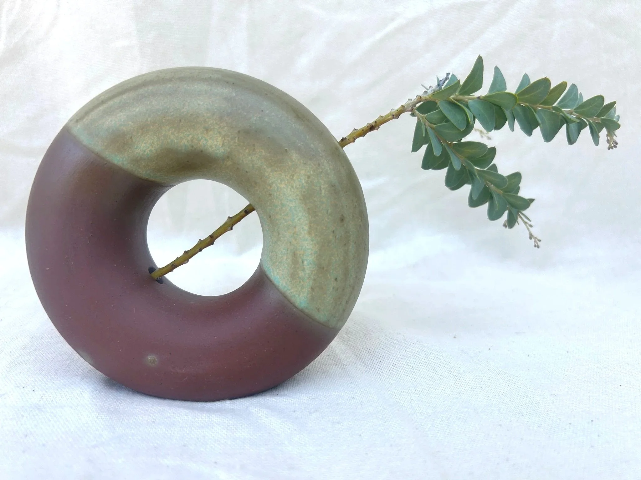 Sage Ring Bud Vase