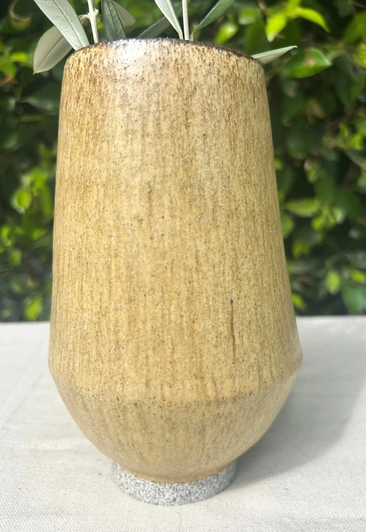 Honey Wheat Vase
