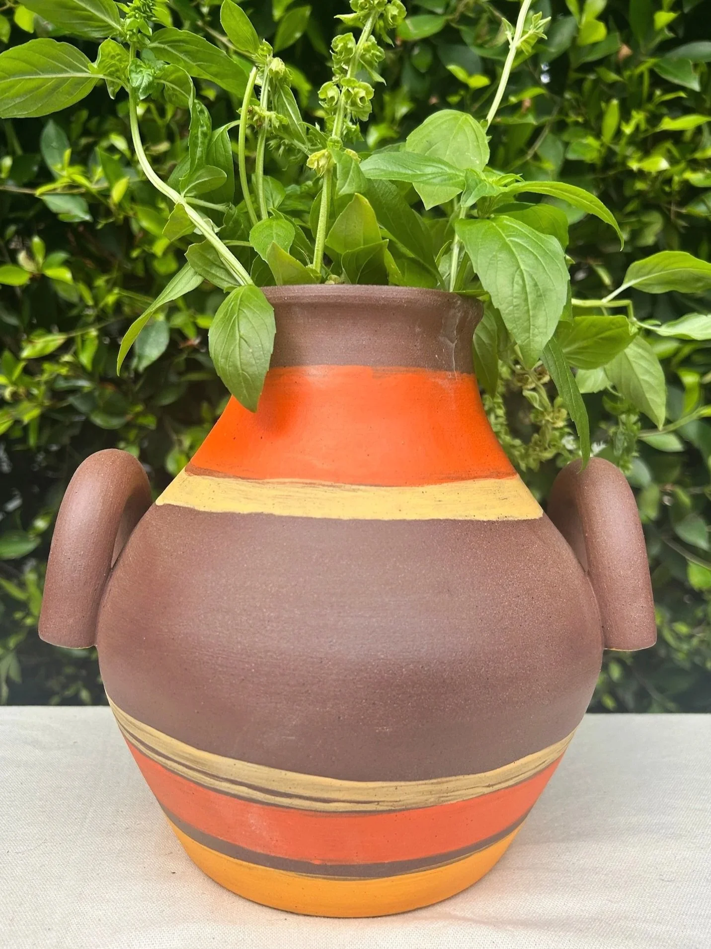 Terracotta Sunset Vase