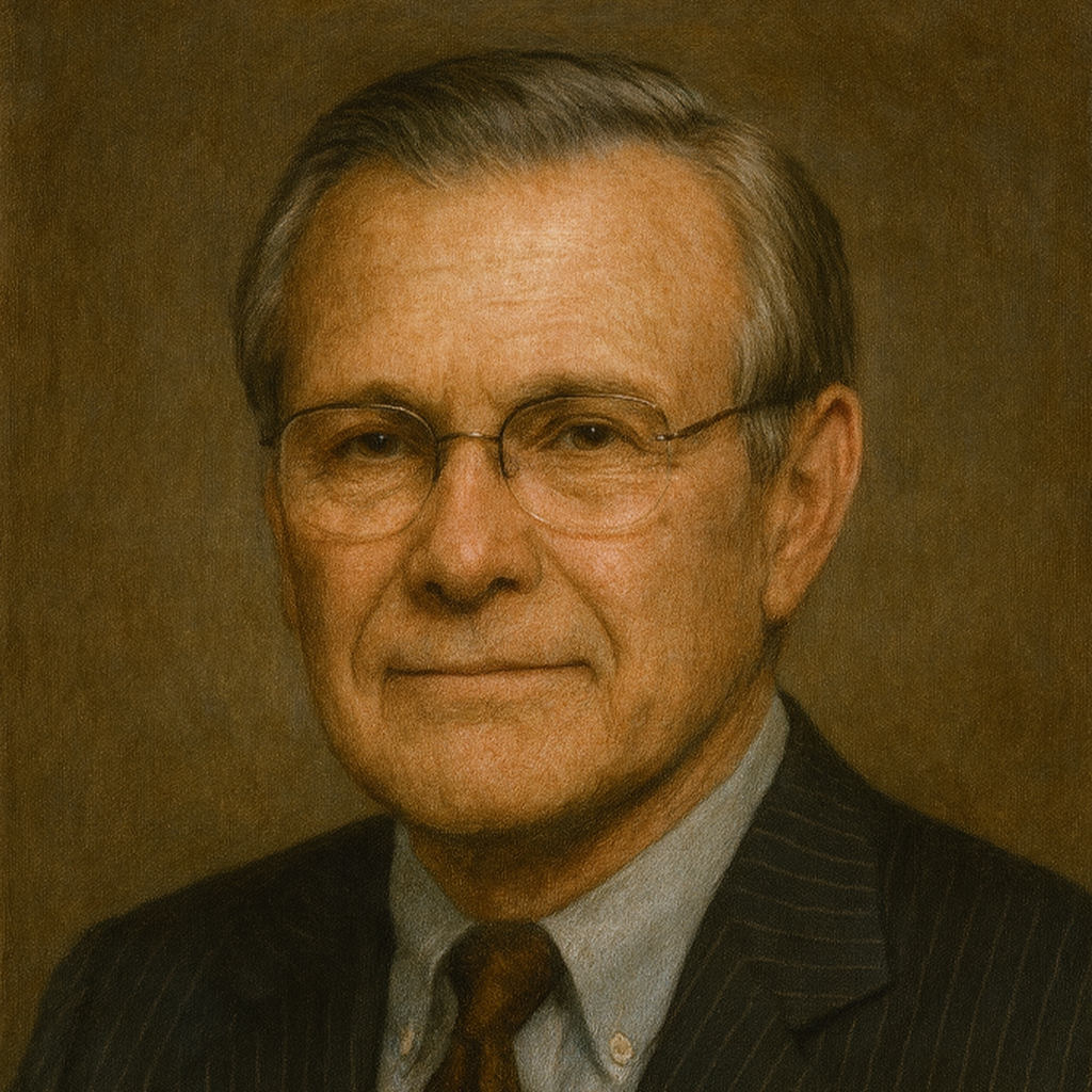 Secretary of Defense Donald Rumsfeld