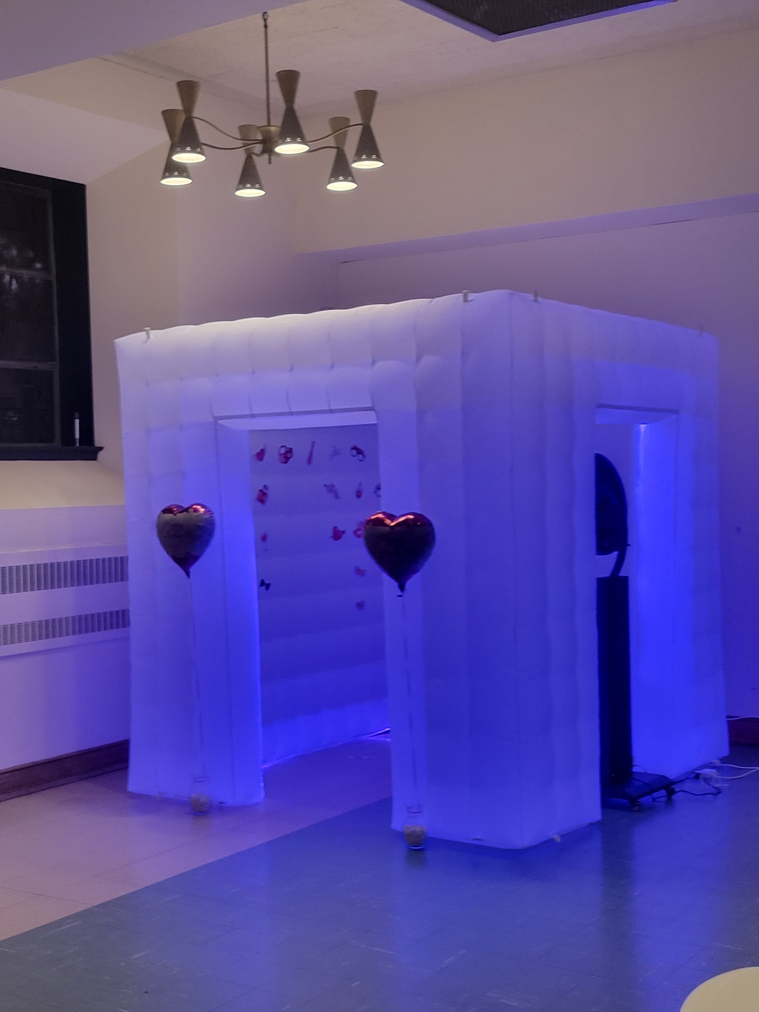 White Inflatable Photo Booth Tent