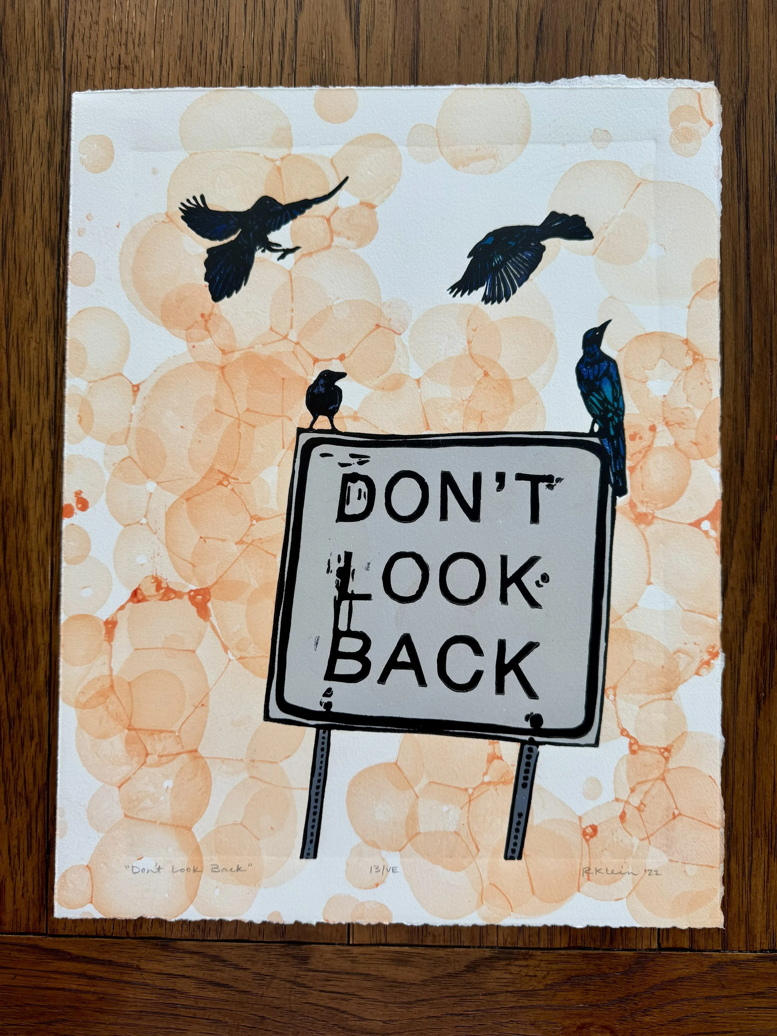 Don't Look Back - Orange