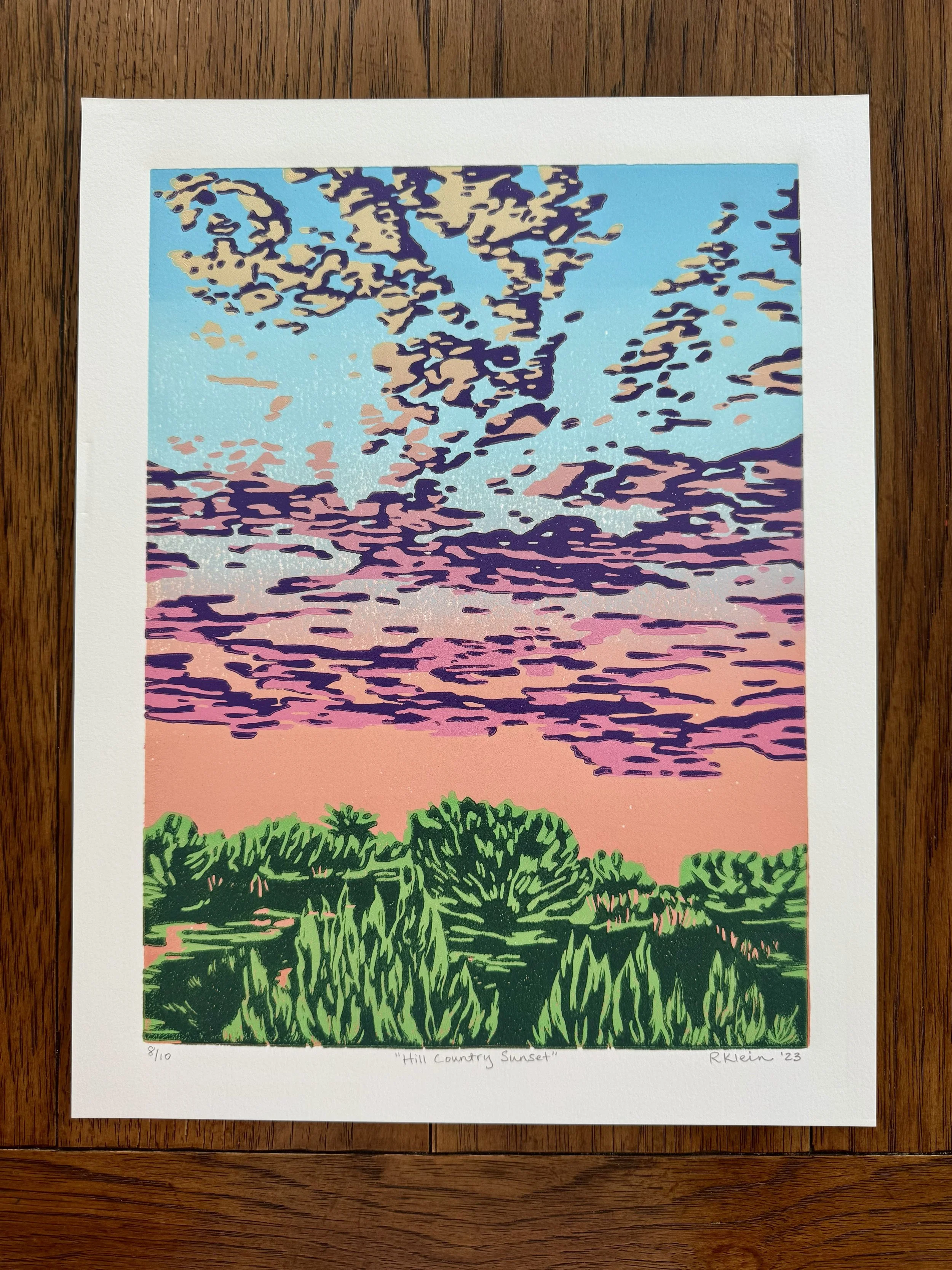 Hill Country Sunset