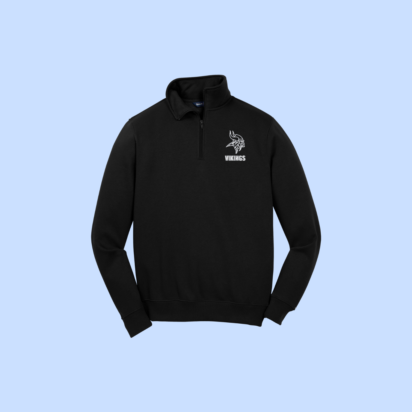 ST253 Men's Black 1_4 Zip.png