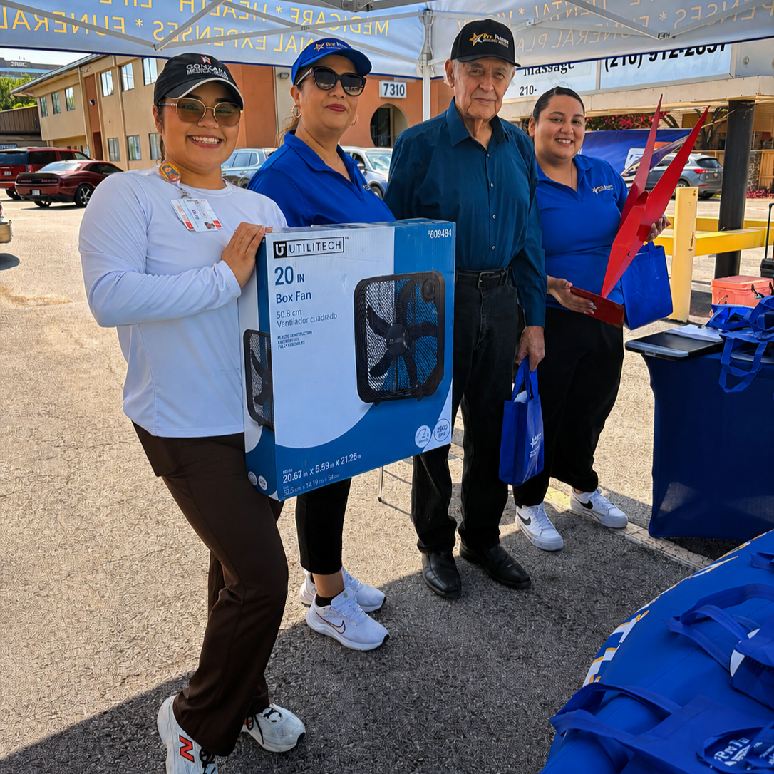 Free Senior Fan Giveaway Event Recap