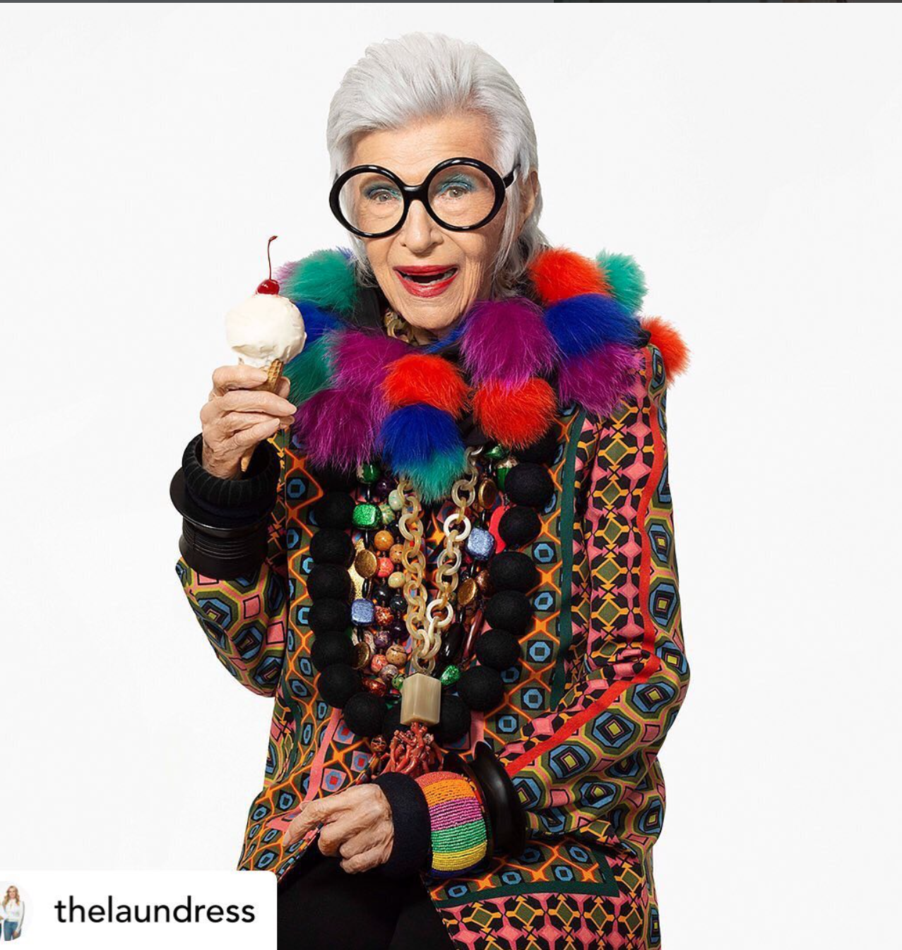 The Laundress Campaign - Iris Apfel