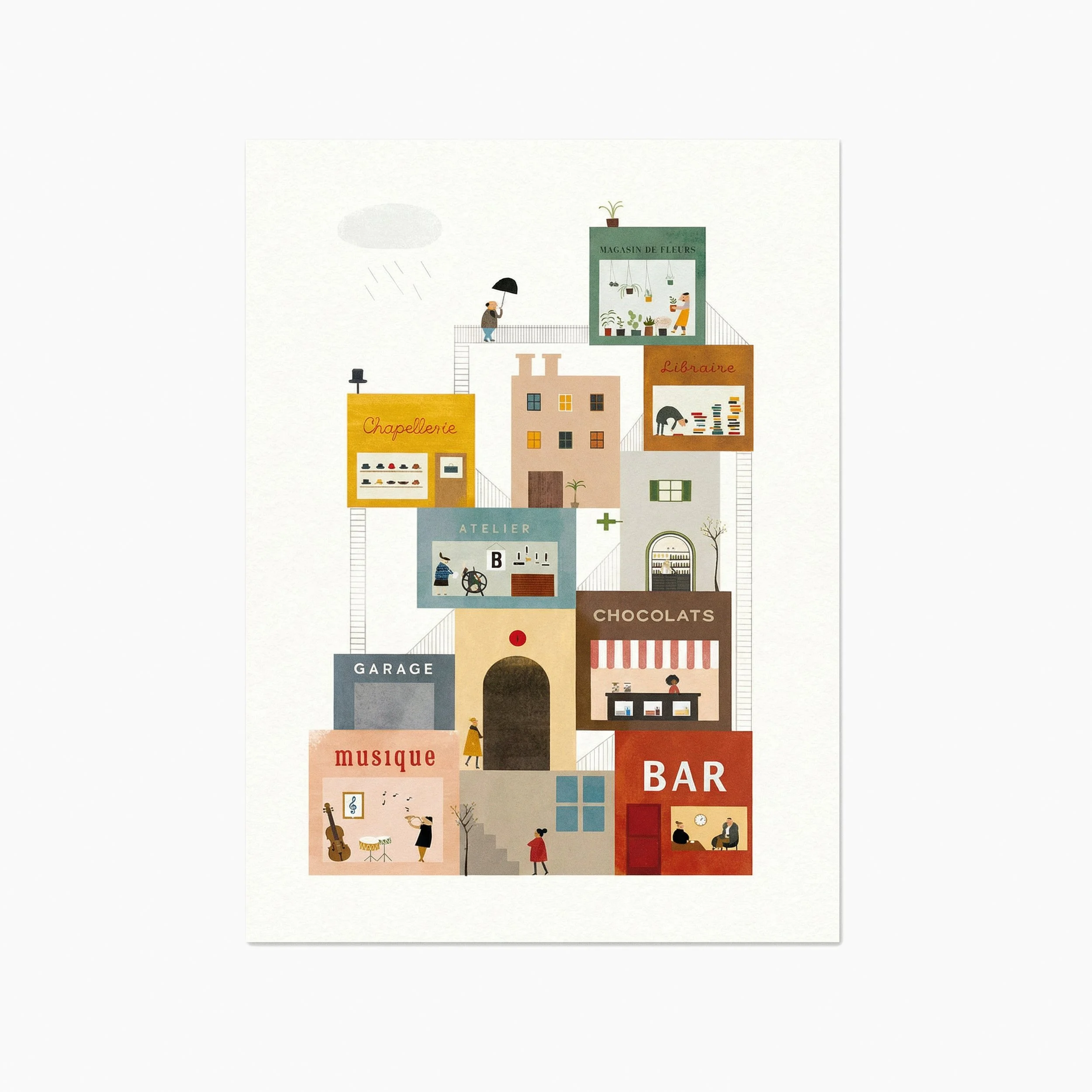 Pieza Gráfica A4 - Ref. BG - 07