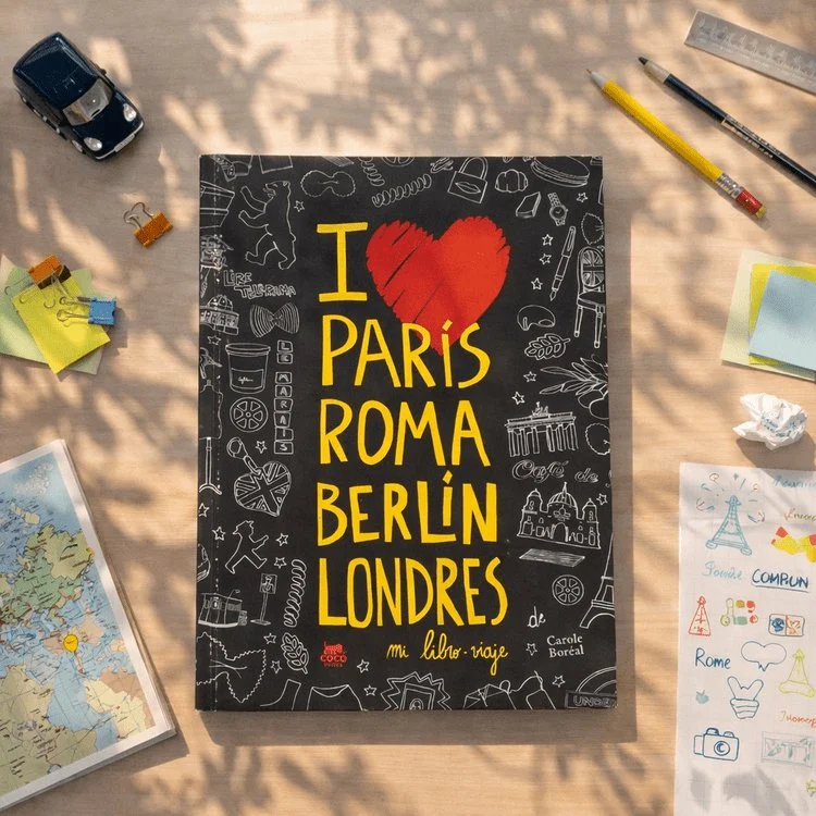 París Roma Berlín Londres. Mi libro-viaje
