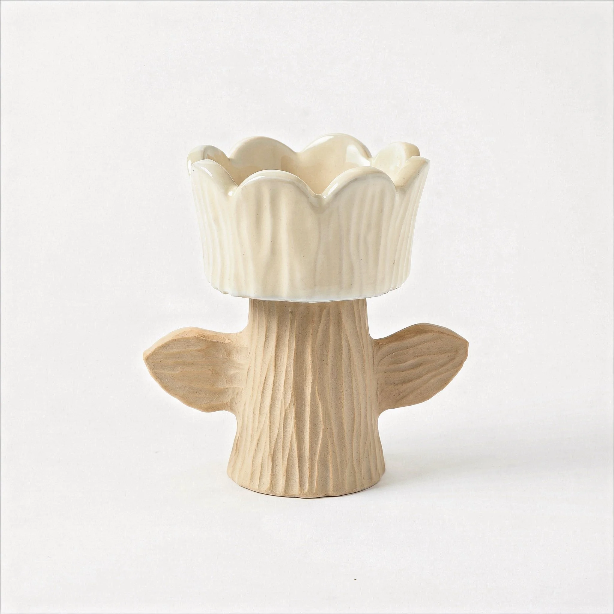 Portavelas flor - Ref. NC - 04