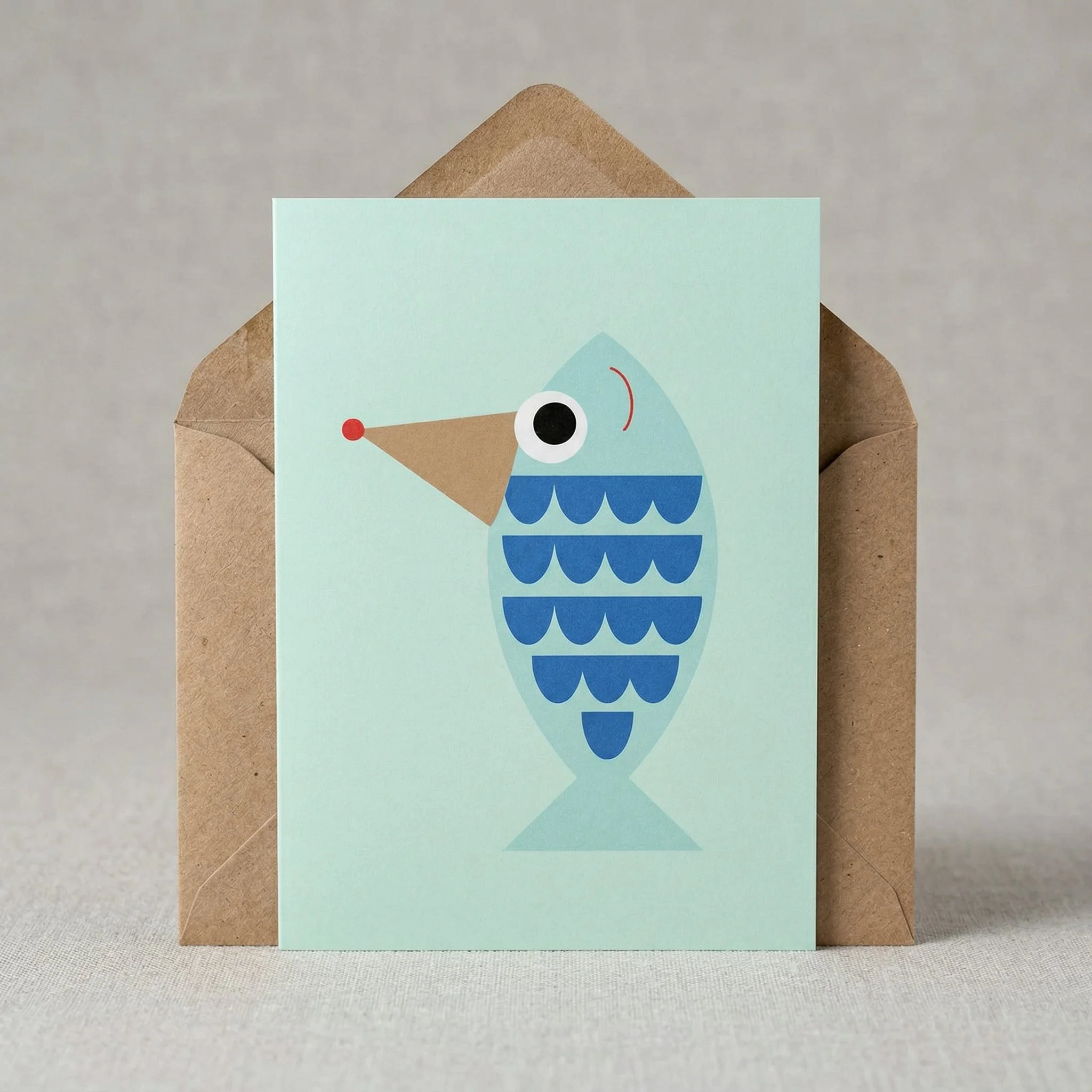 Happy Fisch / A6 / Postal - Ref. 01