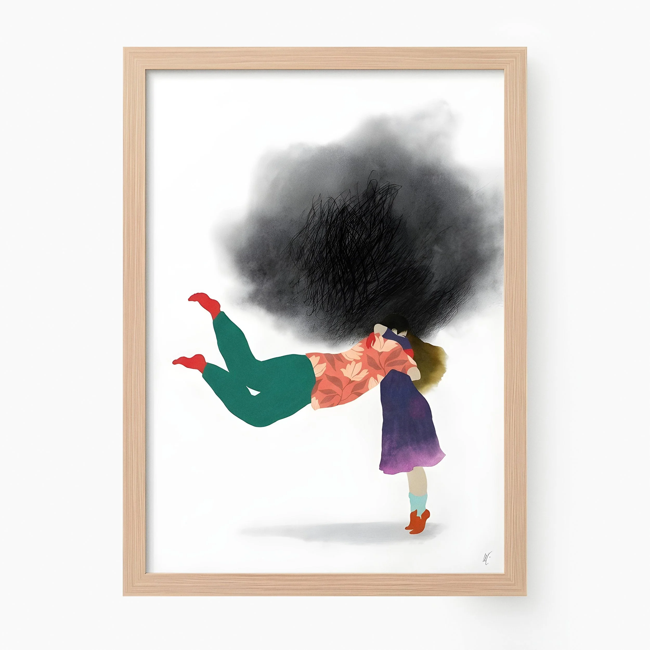 SERIE FUM - Abrazo en suspensión