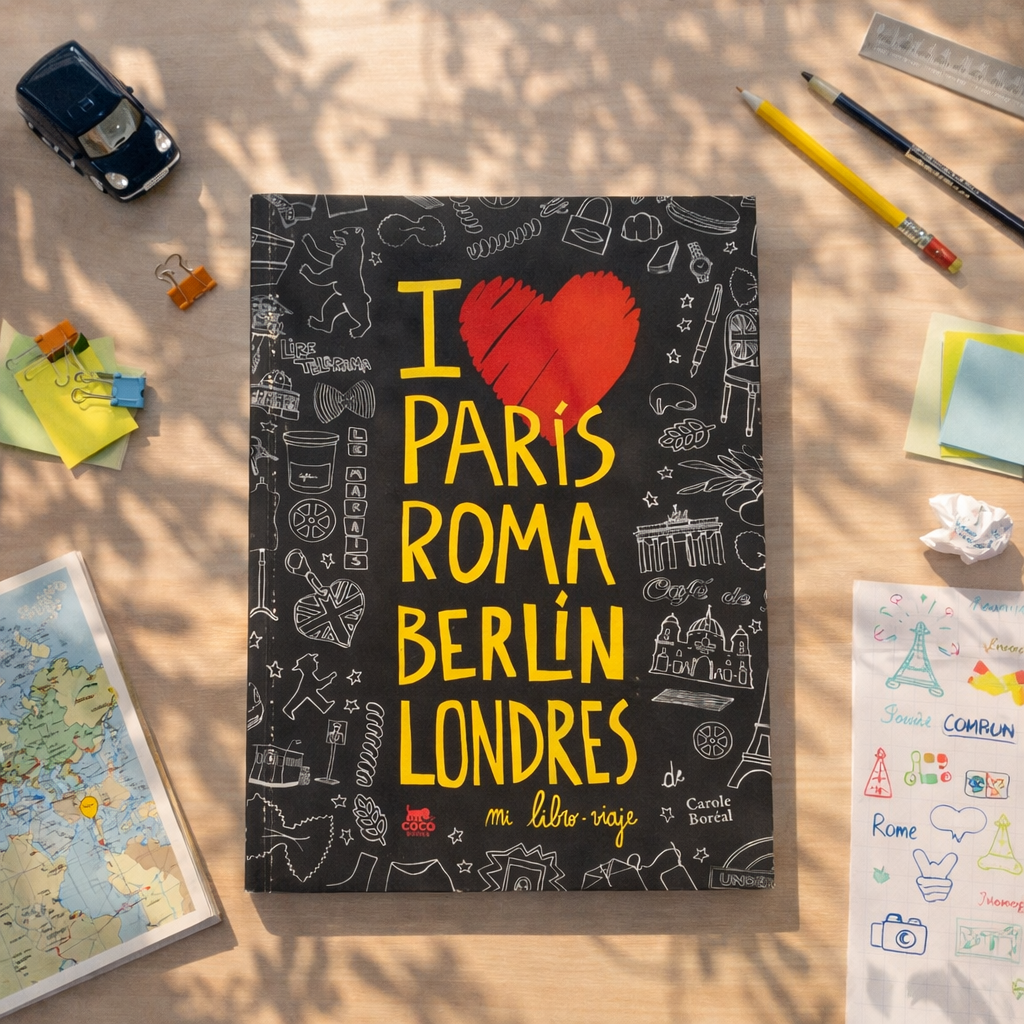 París Roma Berlín Londres. Mi libro-viaje