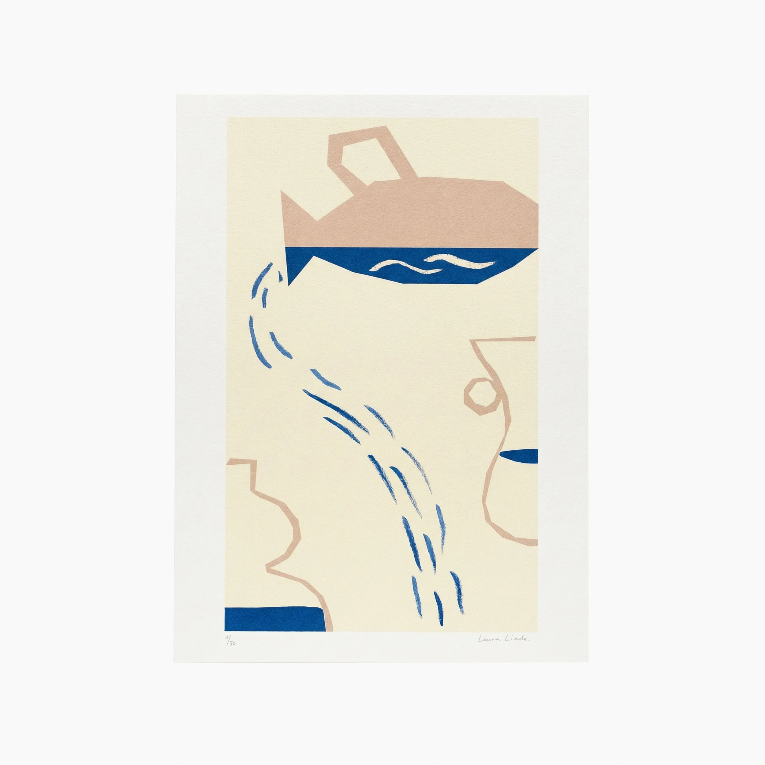 Jarrones / Risografía / A3  - Ref. LL - 07