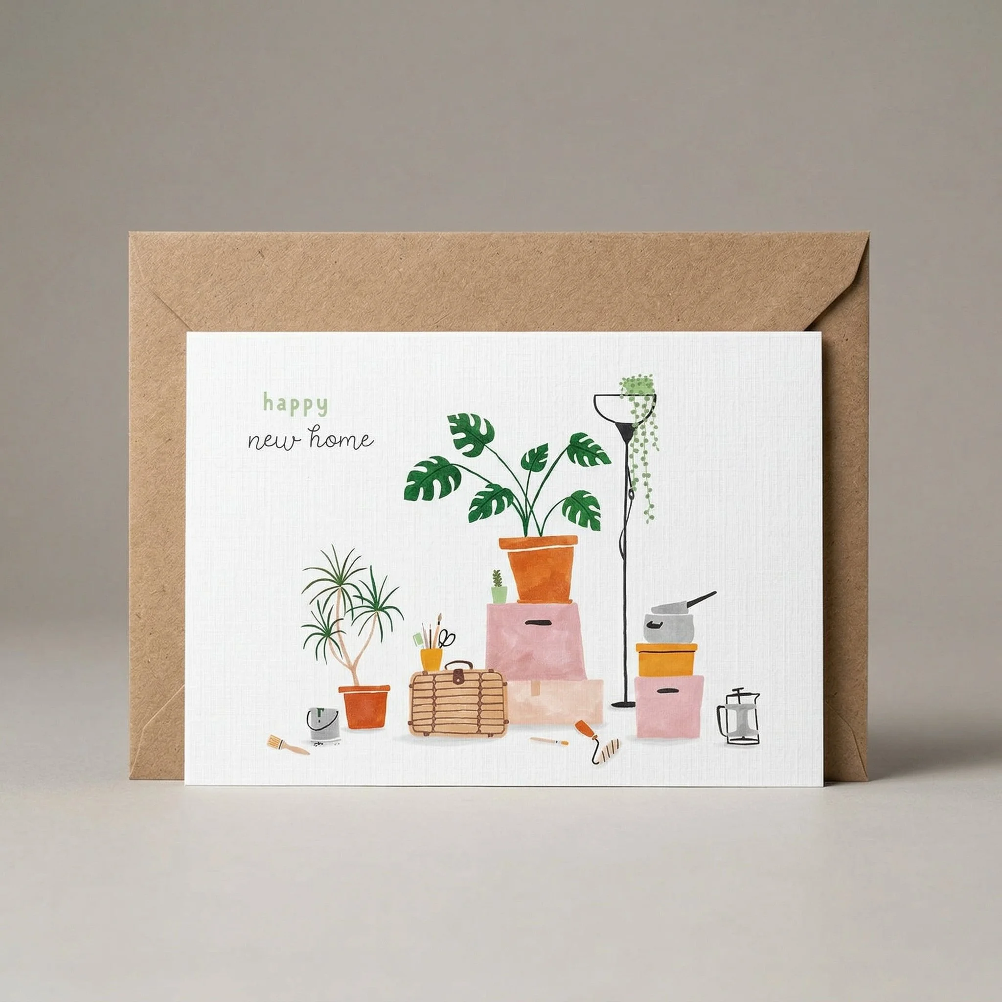 Tarjeta de felicitación para un nuevo / A6 / Ref. SK 07