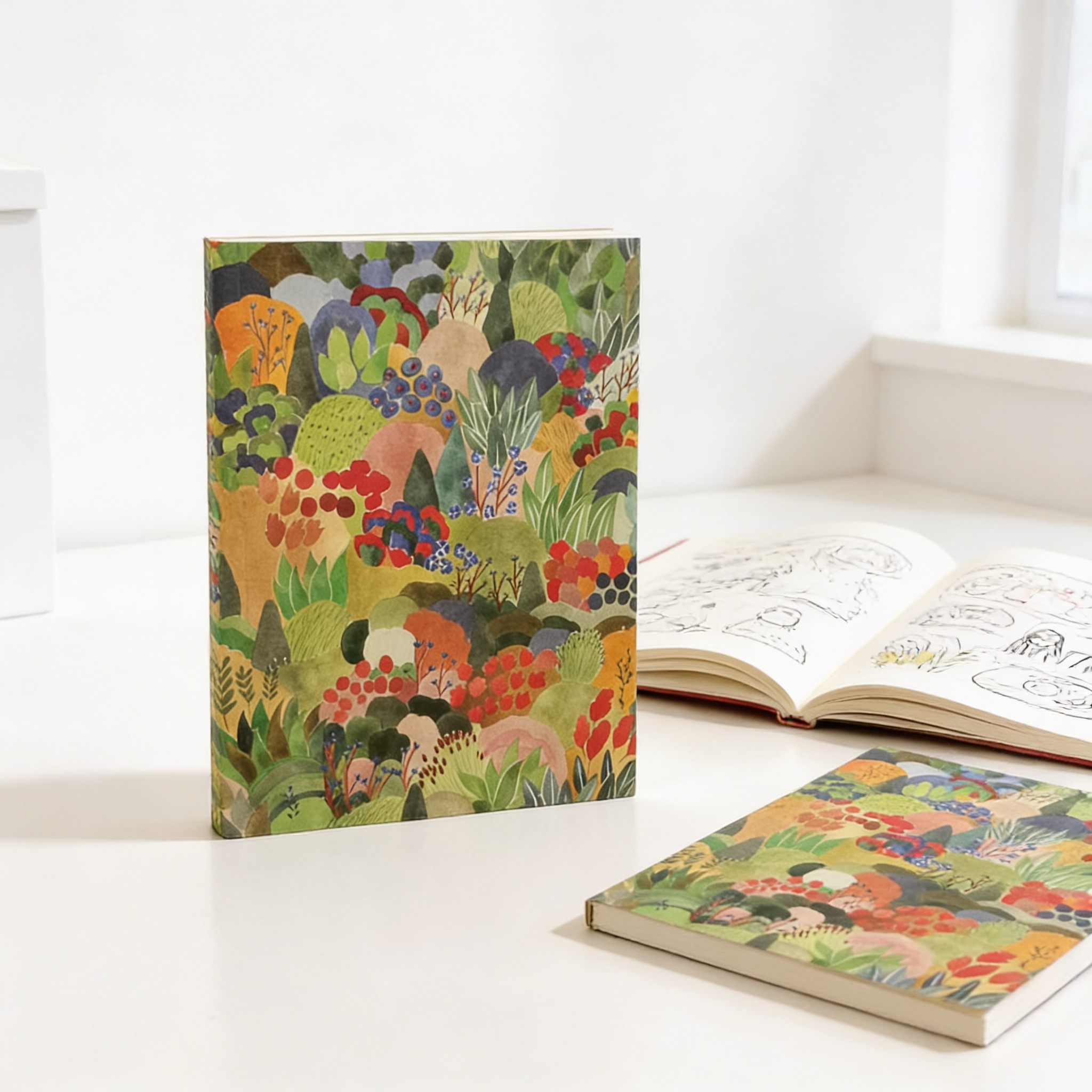 Cuaderno mediano Luxcolor