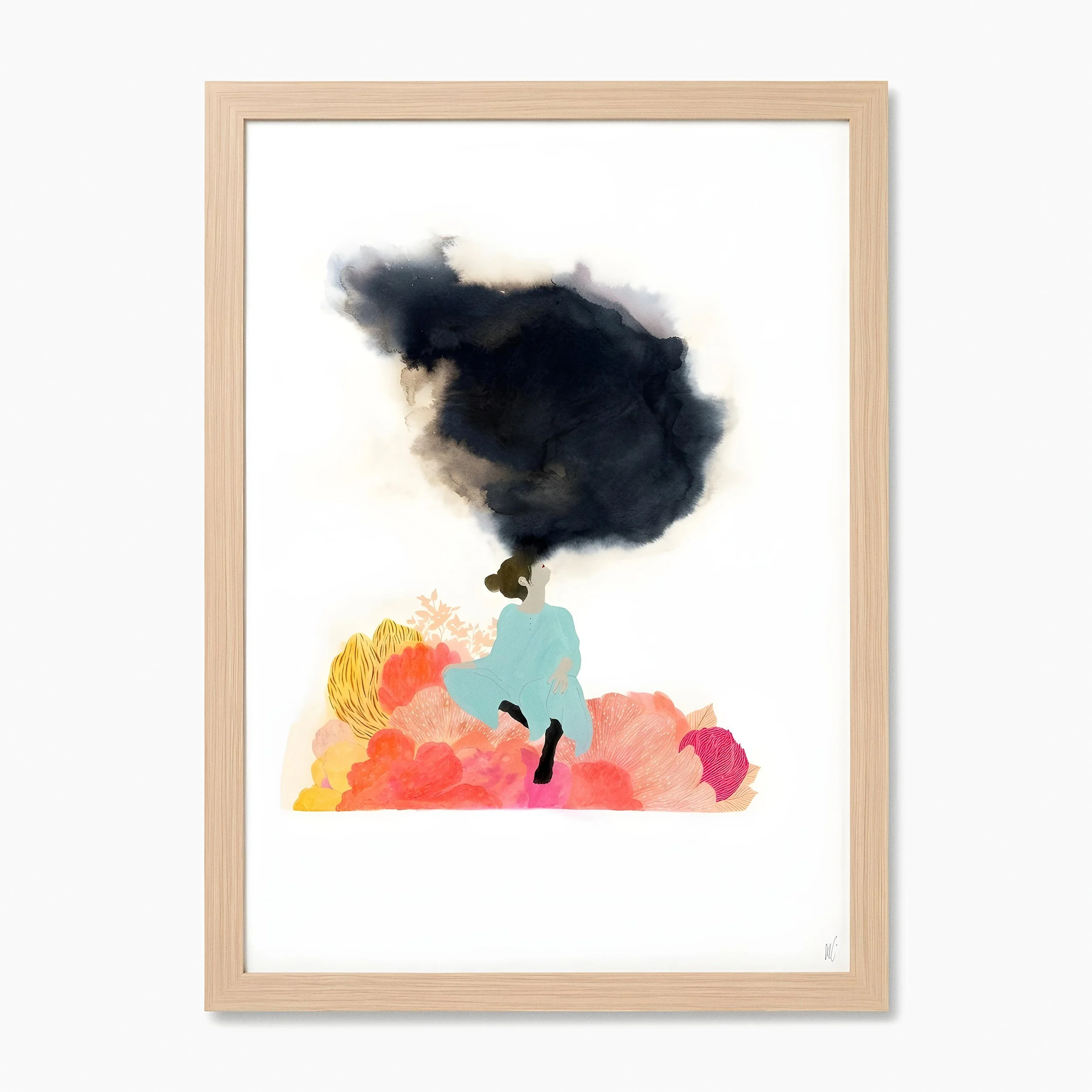 SERIE FUM - Pensamiento en flor