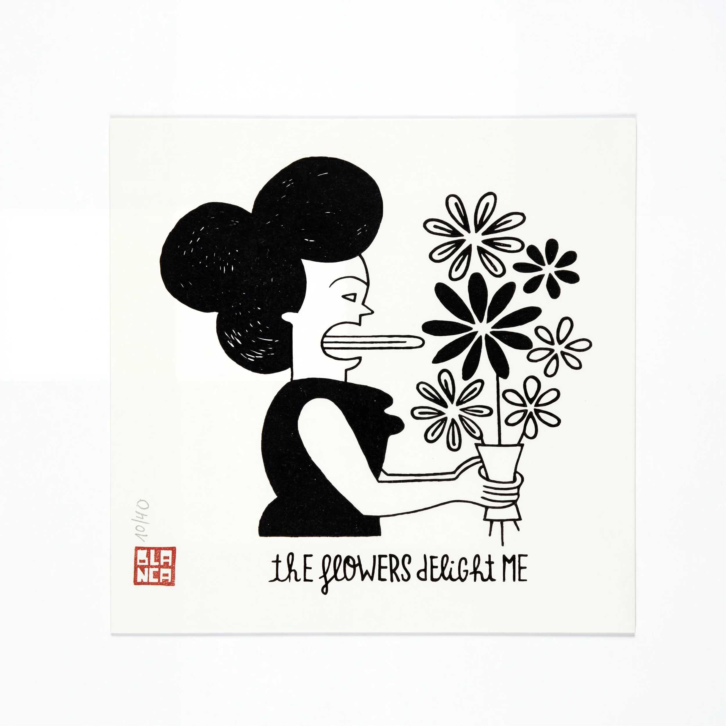 Las flores me encantan