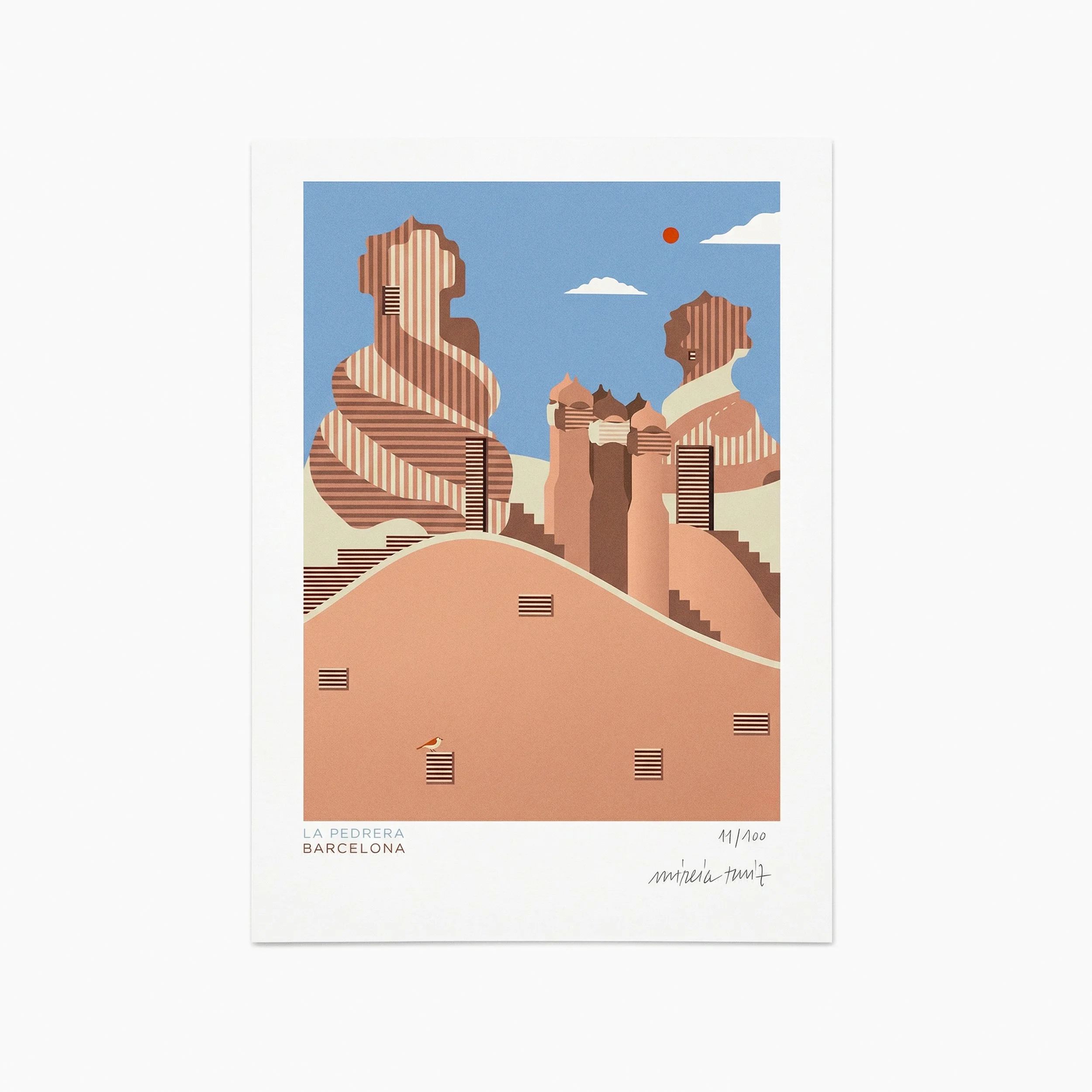 Pedrera  / A4 - Ref. MR - 04