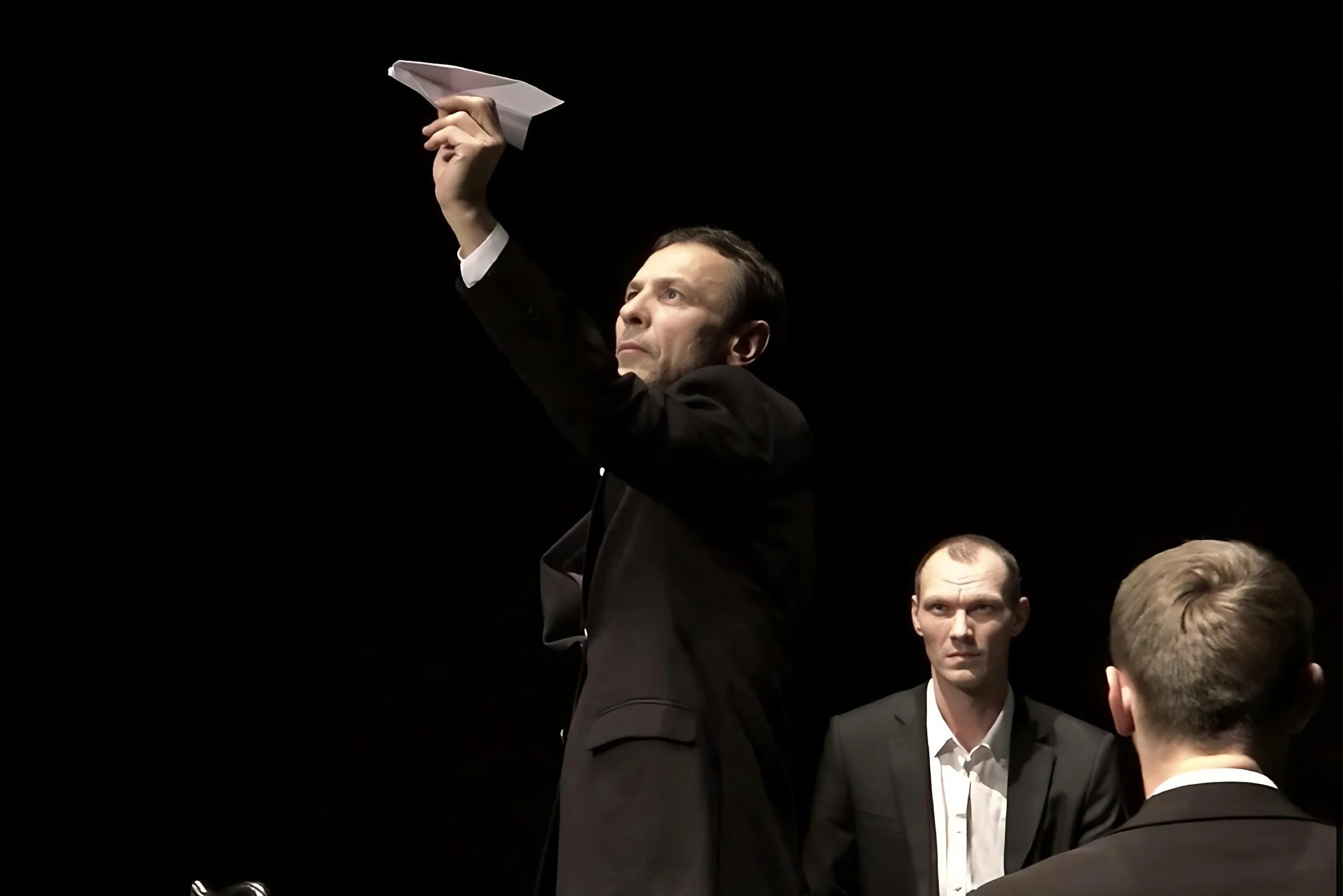 A fragment from Vladimir Shcherban's prodaction Being Harold Pinter