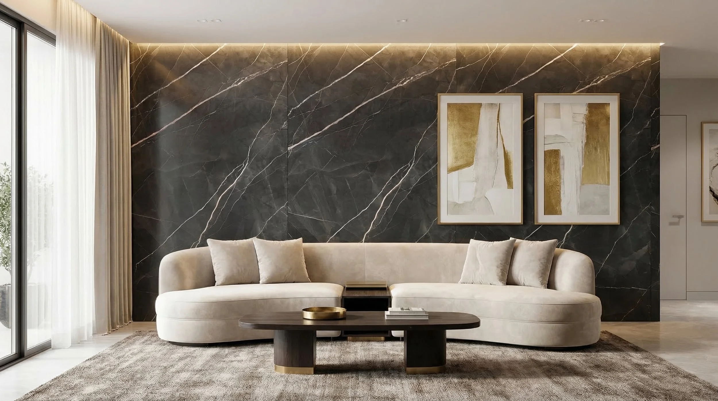 Accent Walls: Defining Space Through Surface