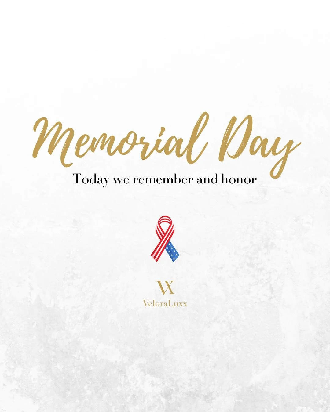 Memorial Day! Honoring those who served. With gratitude.