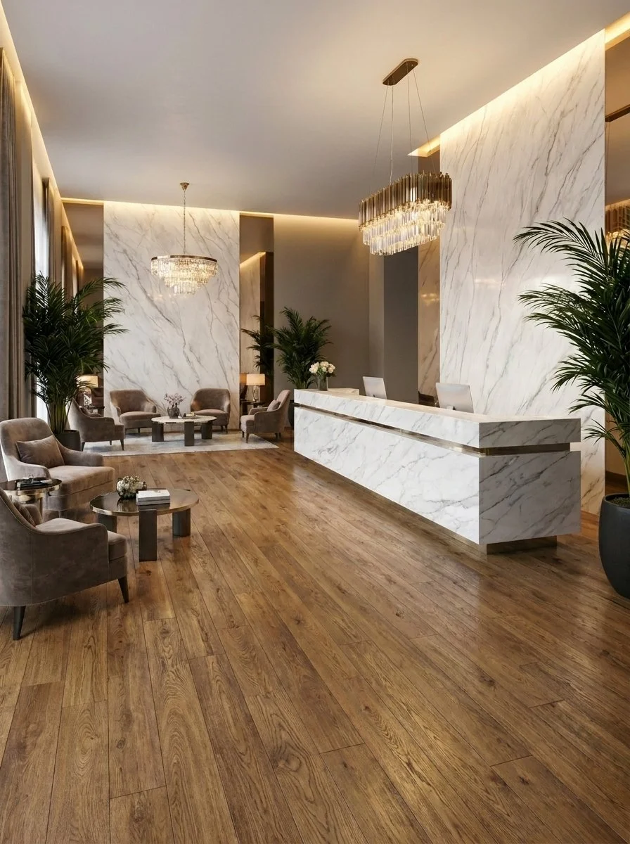 Hospitality by Design: Creating Memorable Spaces with Architectural Surfaces