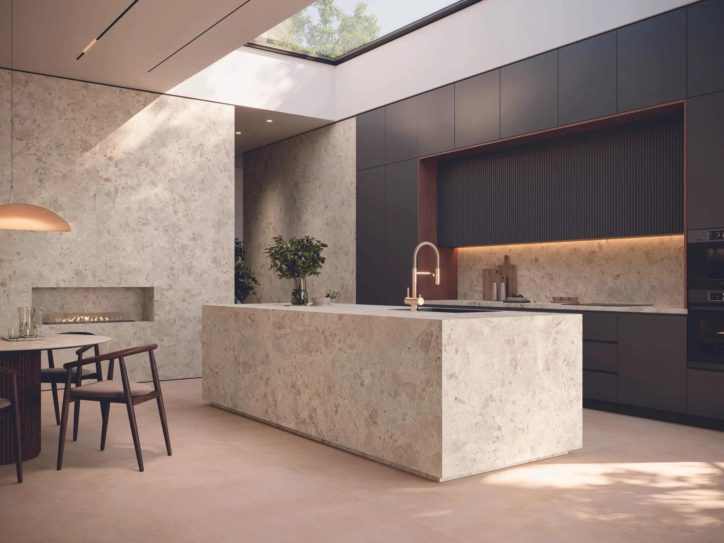Beyond Countertops: Architectural Applications for Sintered Stone