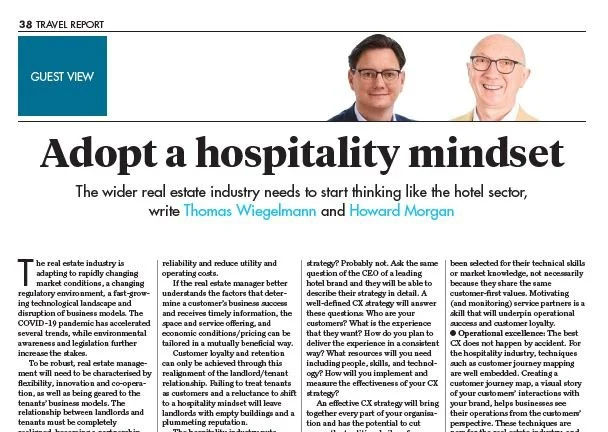 ‘It’s time to adopt a hospitality mindset’