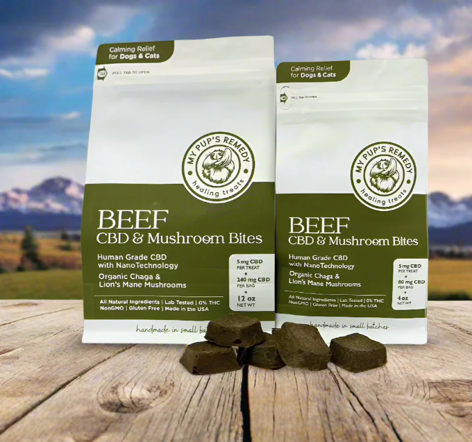 Beef CBD & Mushroom Bites