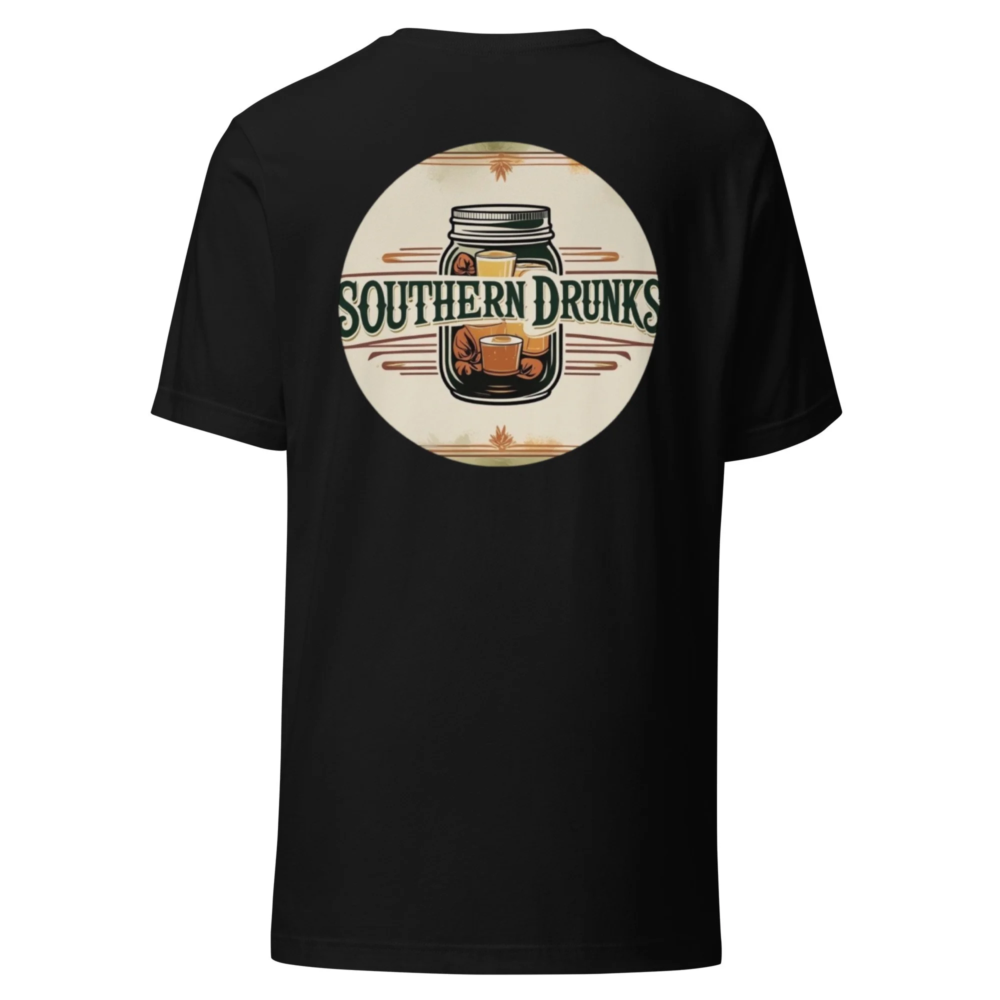 Southern Drunks Mason Jar Unisex t-shirt Bella + Canvas 3001