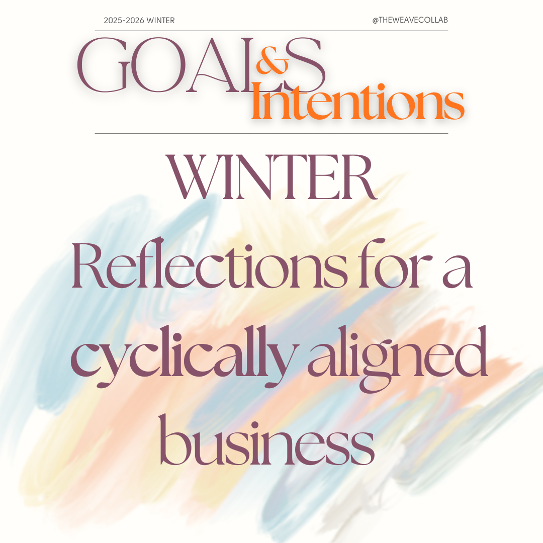 2026 Winter Goals & Intentions