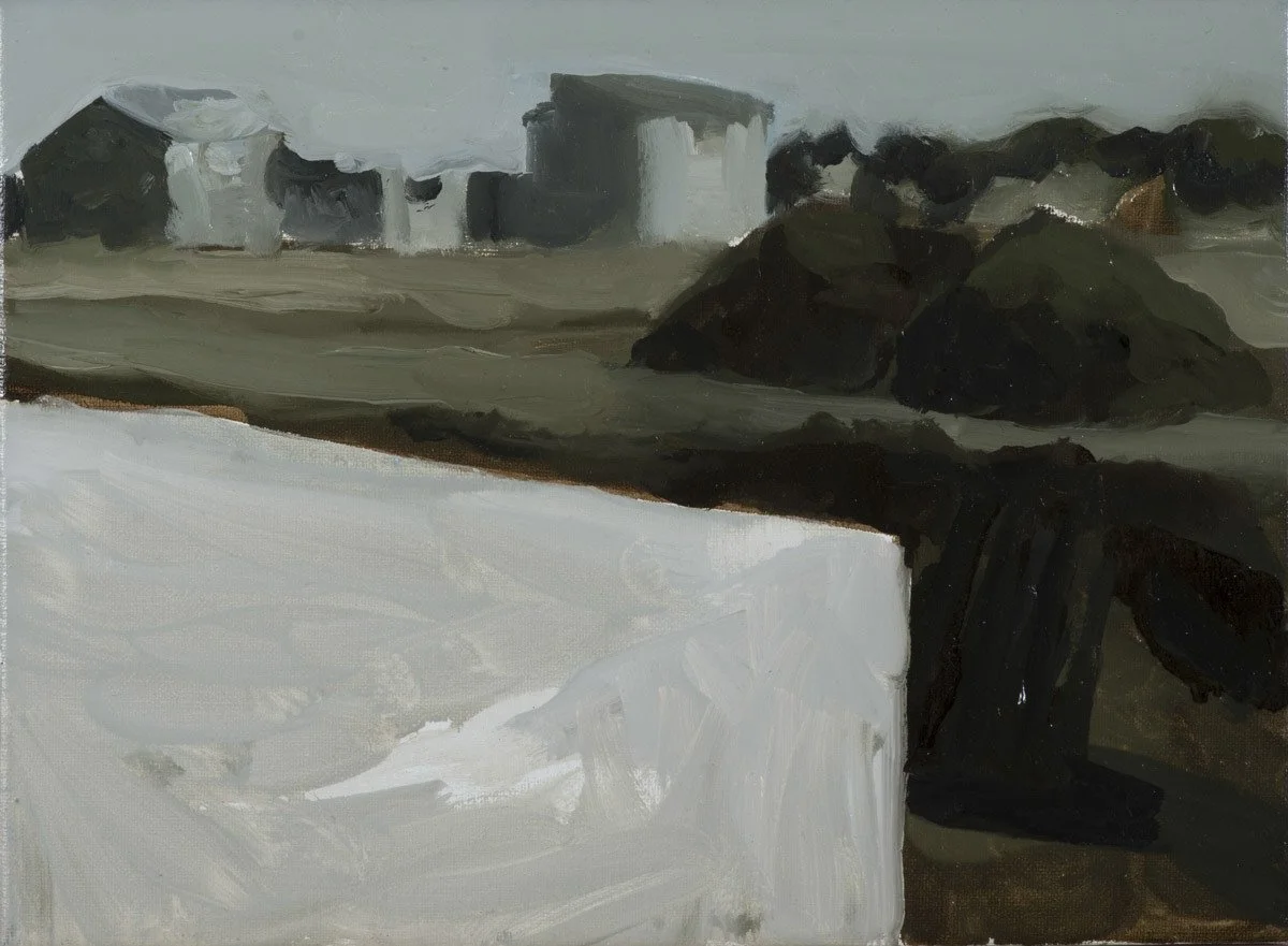 Rivesaltes, 2016, óleo sobre lienzo, 24 × 33 cm