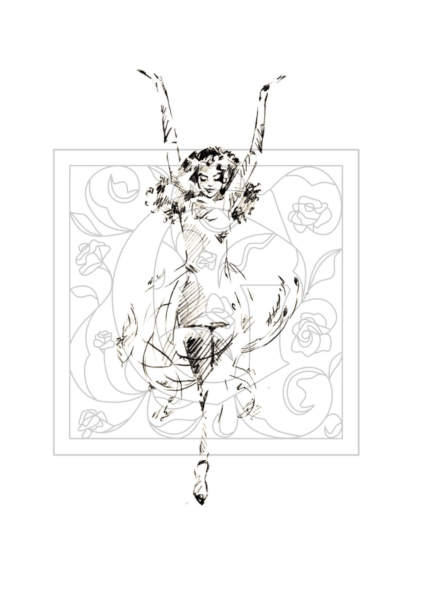 Fourth Party Dress - Tattoo Pass & High-Res Digital Asset