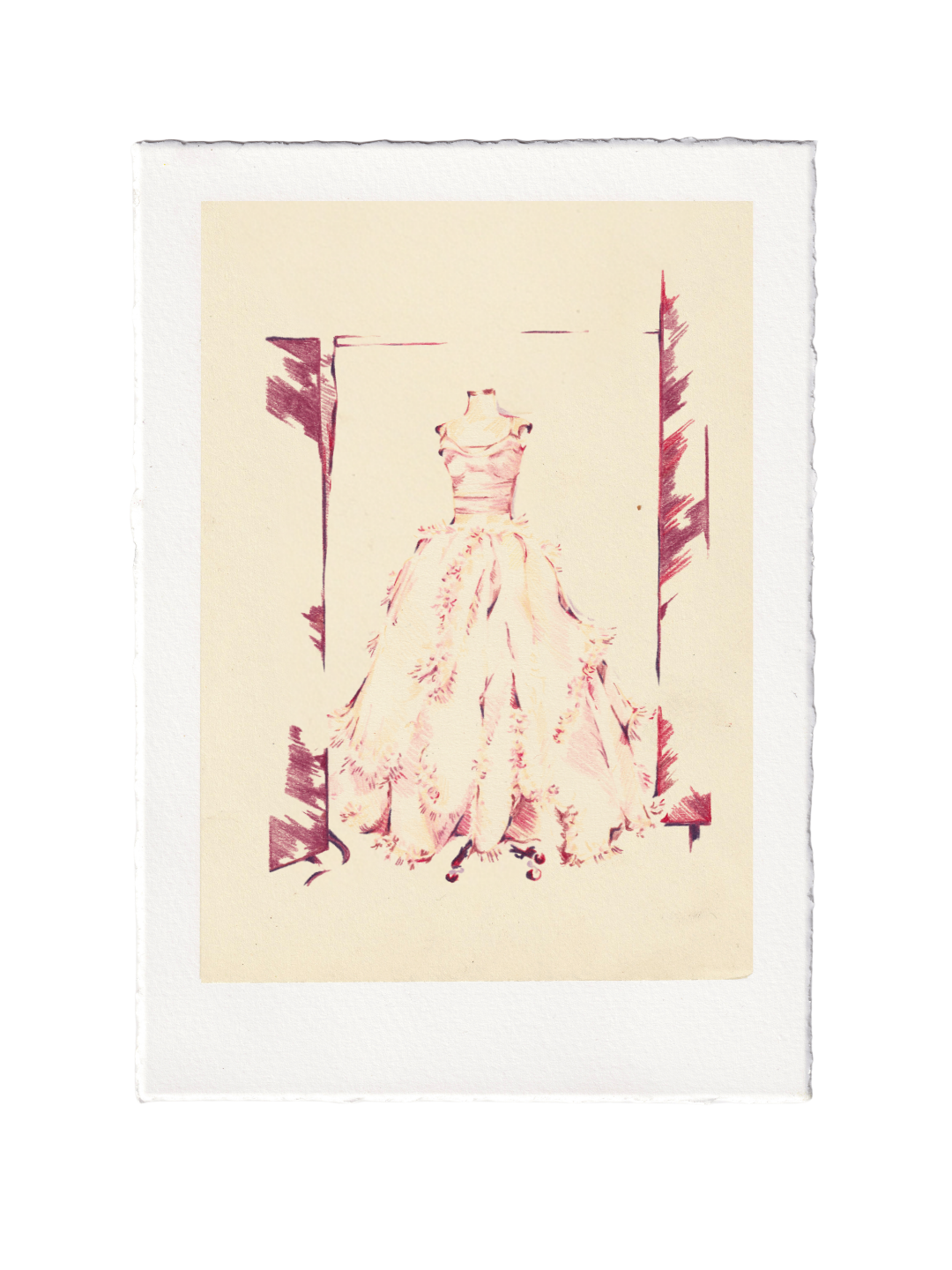 A5 Limited Edition Print (10) | Opening Night (Gown)