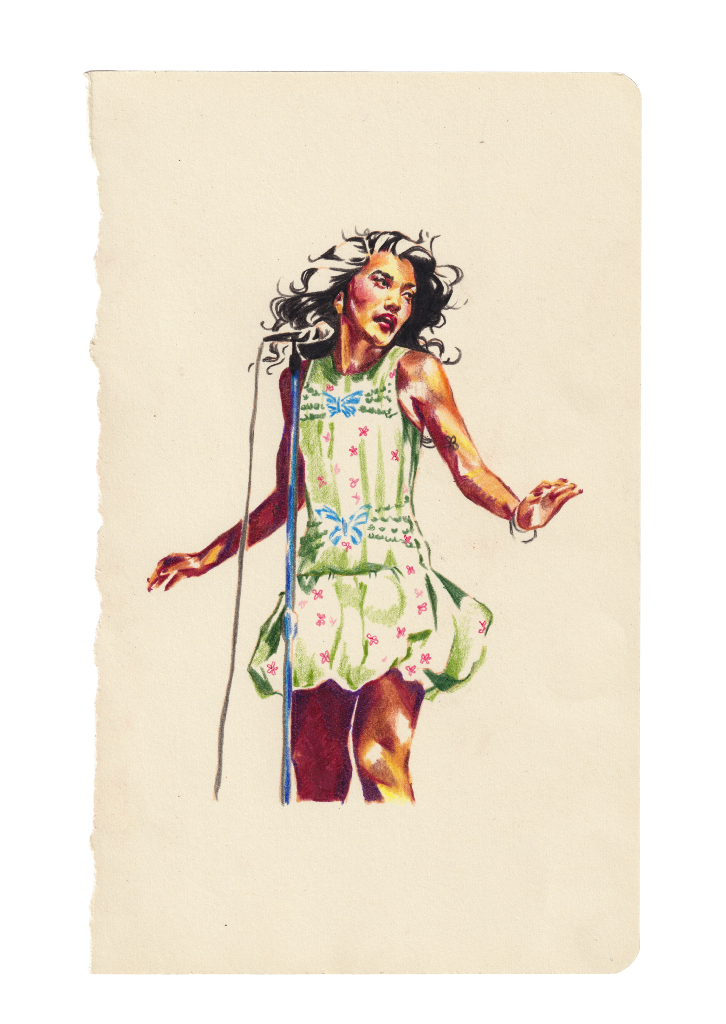 Original Artwork | Olivia Dean x ACL Performance