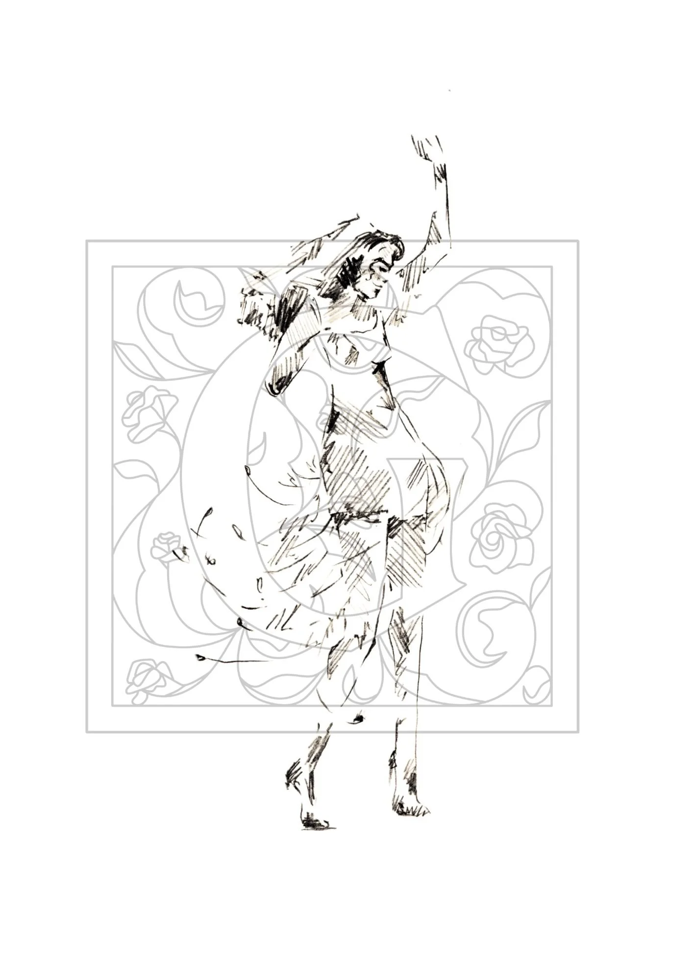 Third Party Dress - Tattoo Pass & High-Res Digital Asset