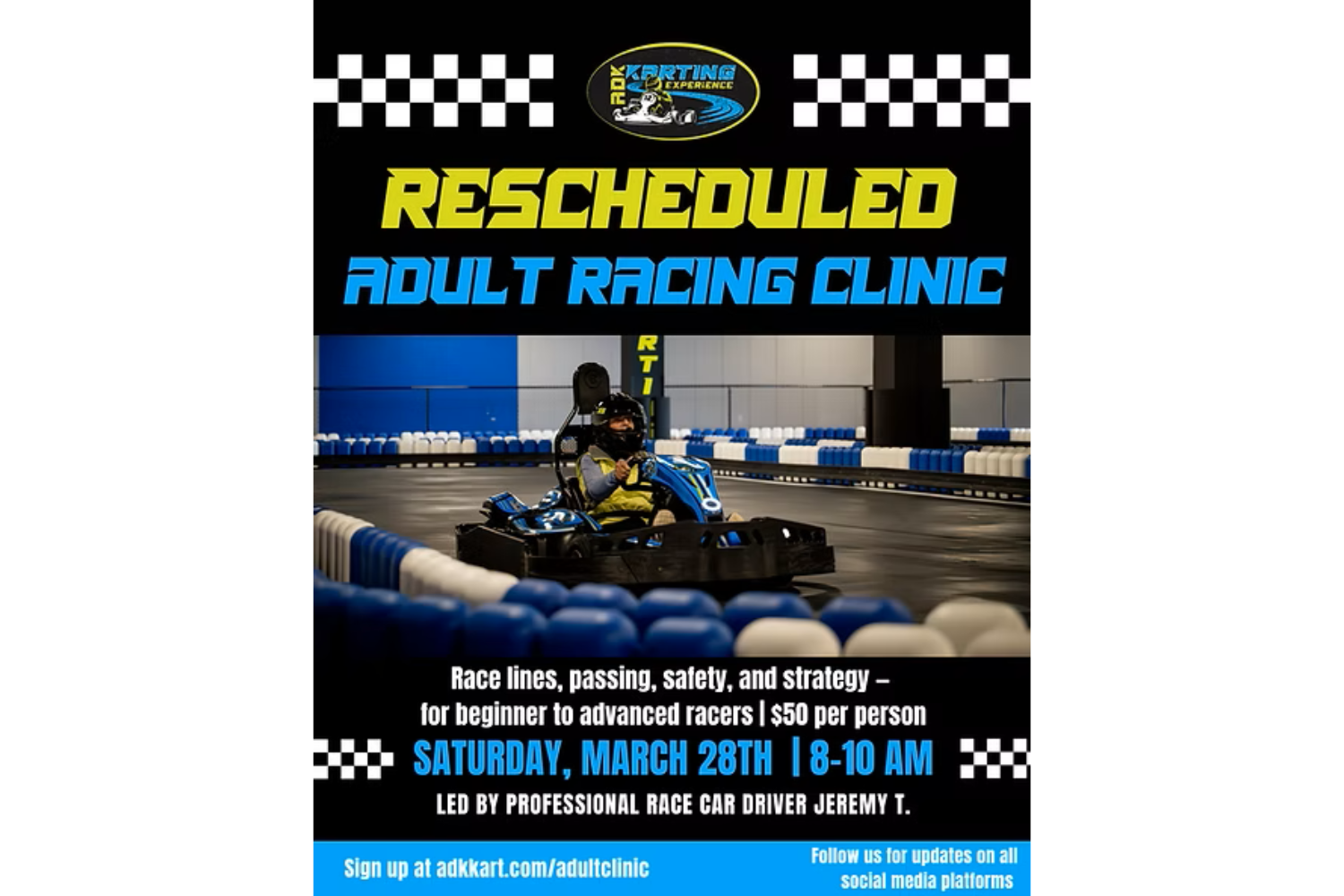 ADK Karting Adult Racing Clinic