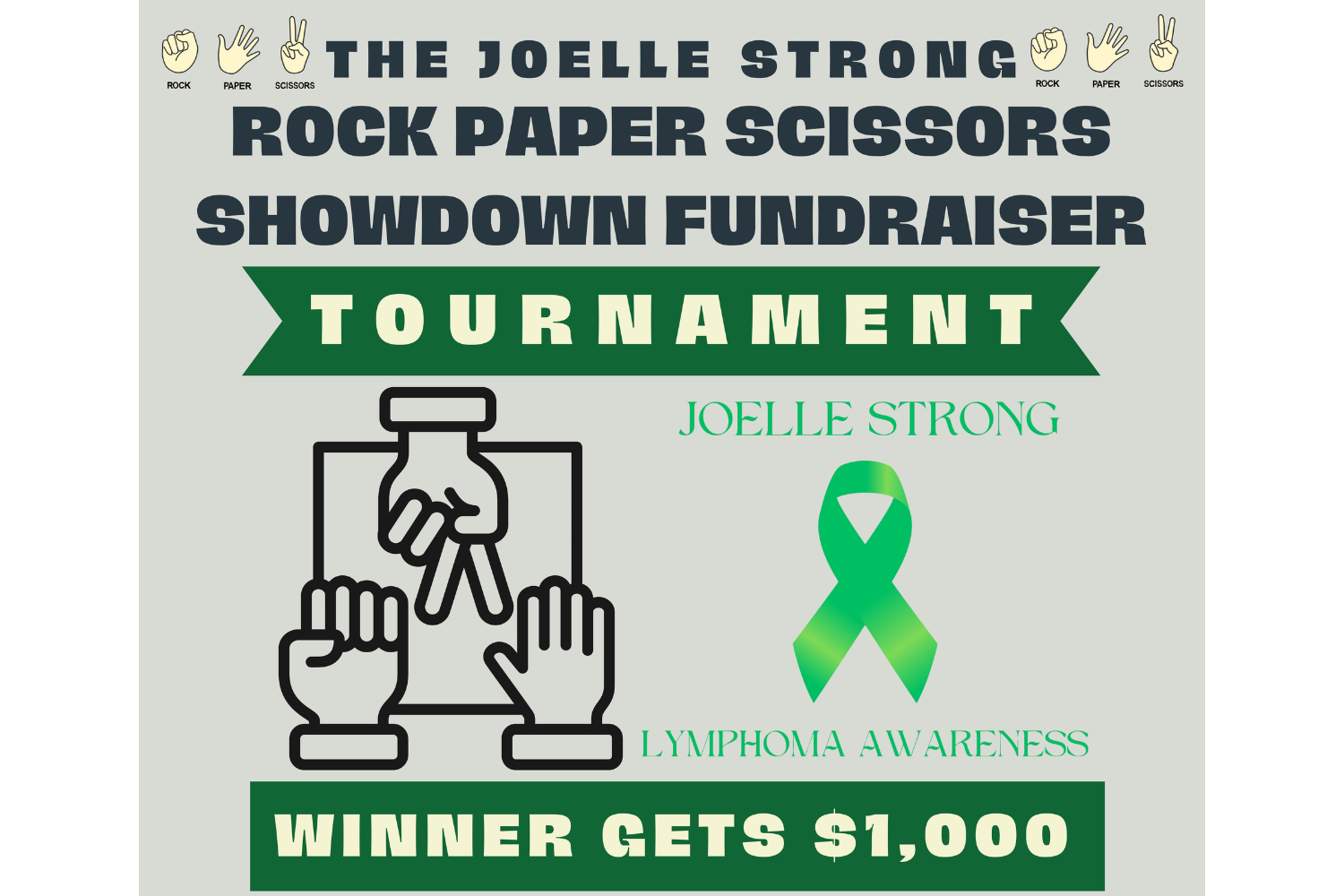 Rock Paper Scissors Fundraiser Tournament
