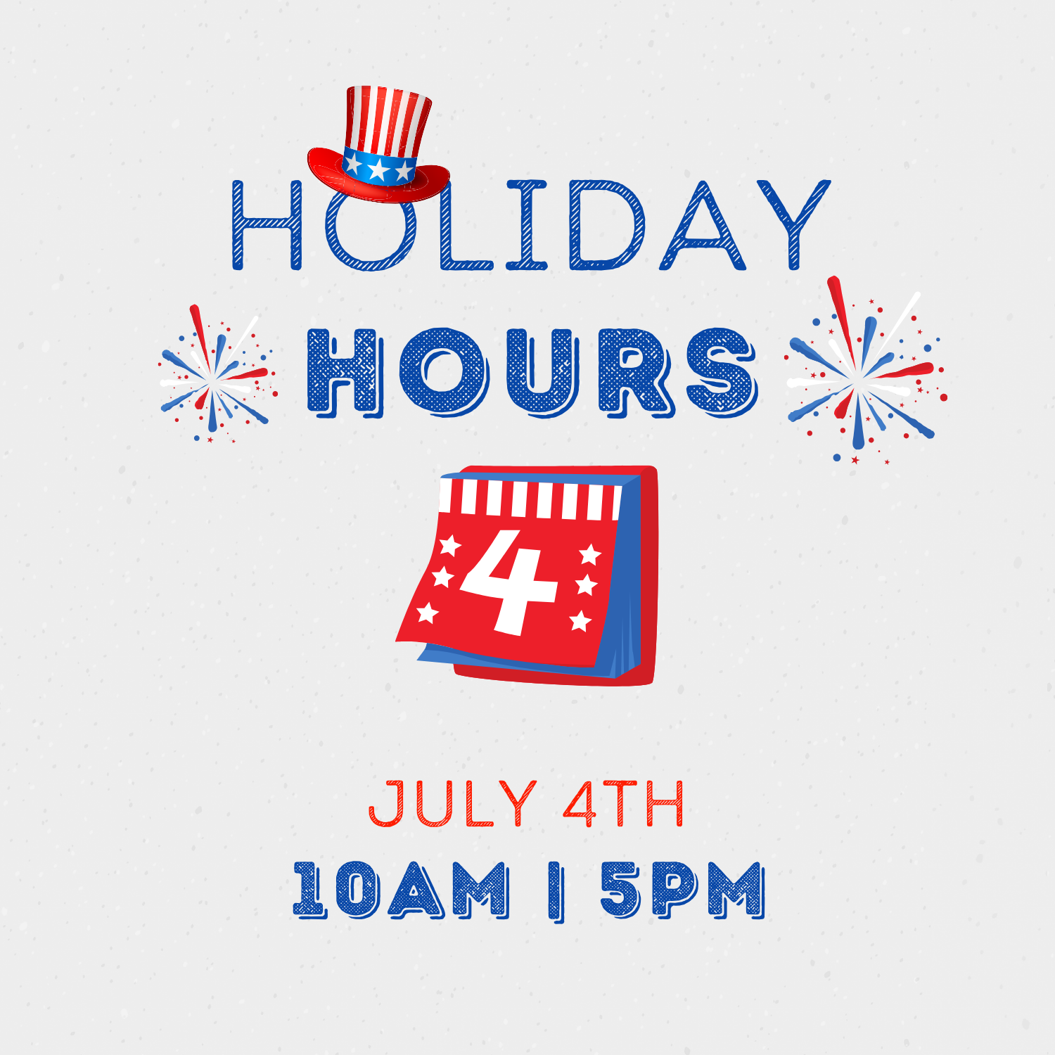 July 4th Hours