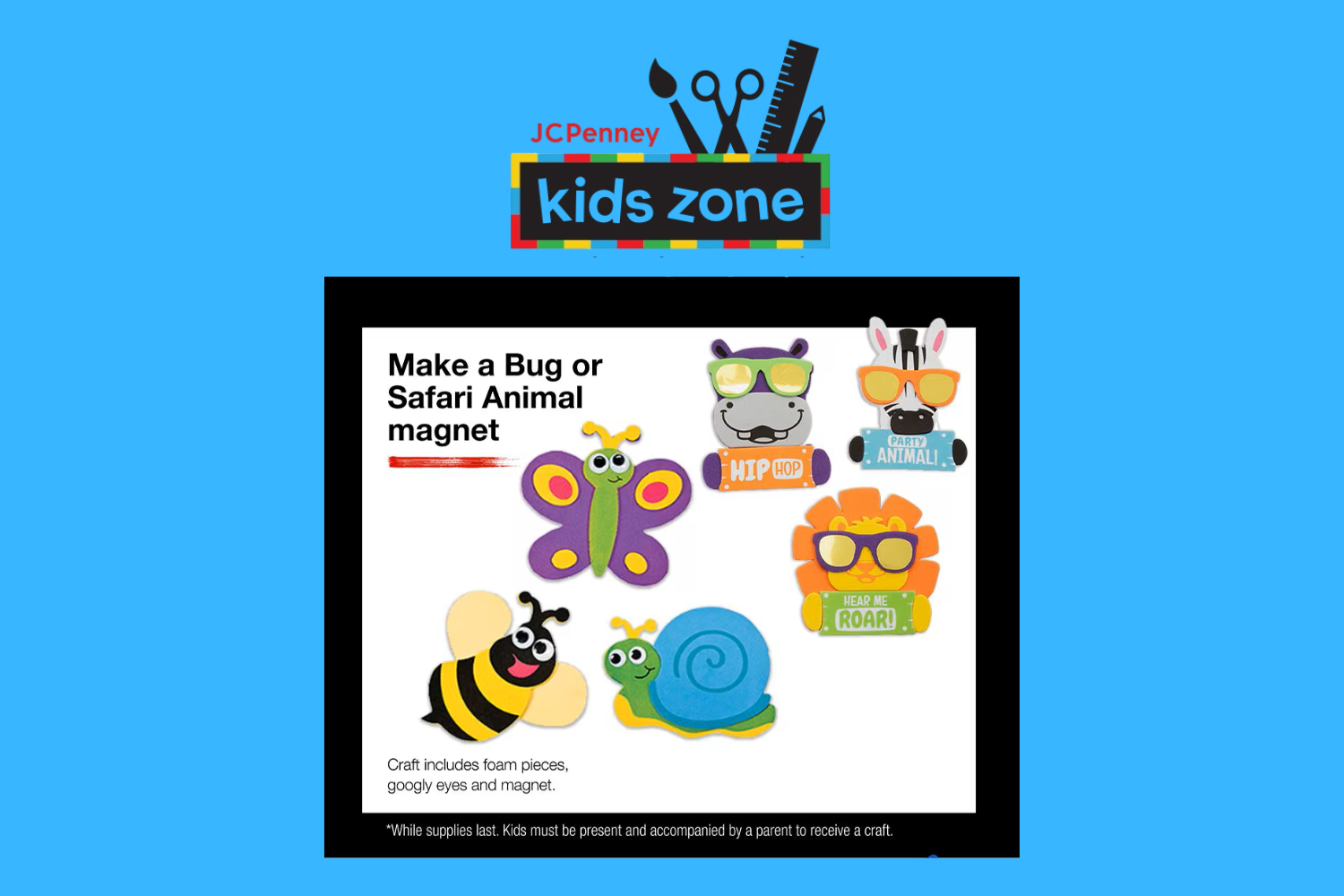 JCPenney July Kids Zone